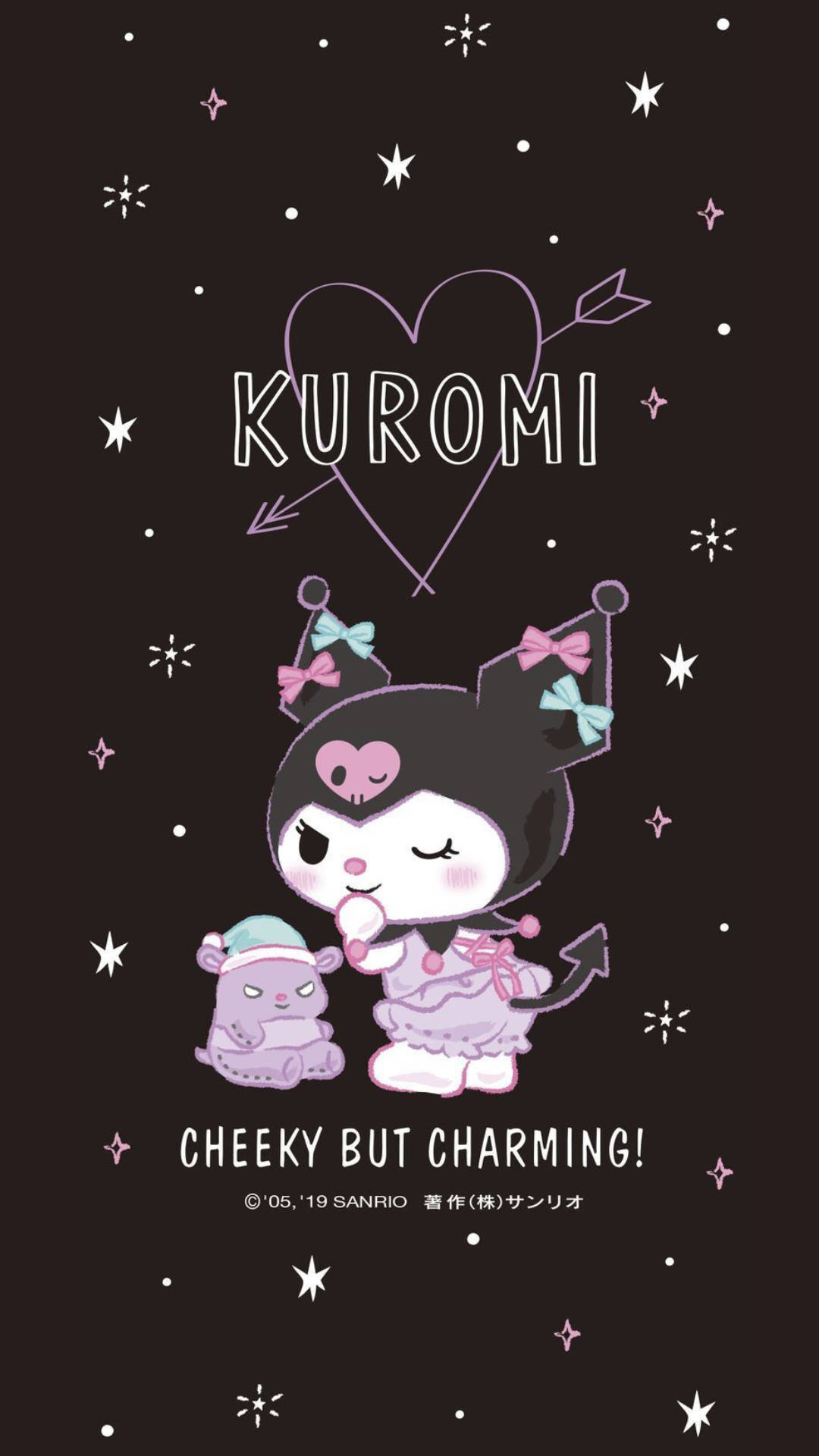 Πανούργα αλλά Γοητευτική My Melody Kuromi — Sanrio GIF Ταπετσαρία