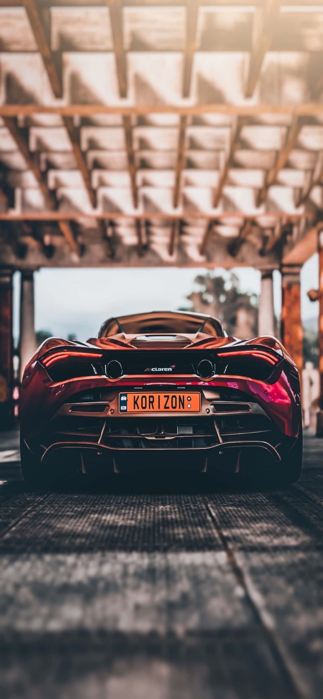 Πιάσε το τιμόνι του iPhone Xs McLaren 720s Ταπετσαρία