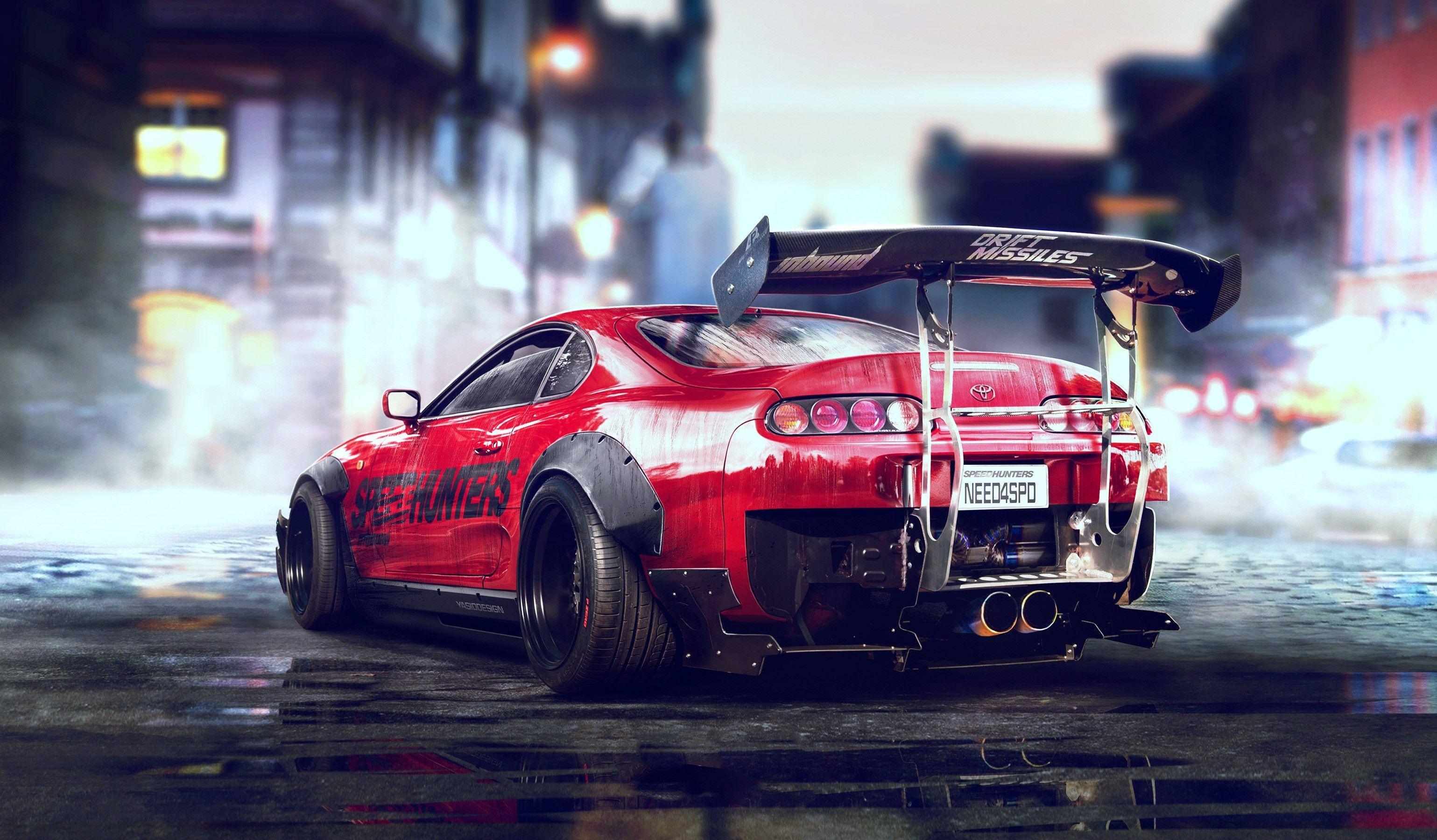 Πλήρως Τροποποιημένο Toyota Supra Mk4 Ταπετσαρία