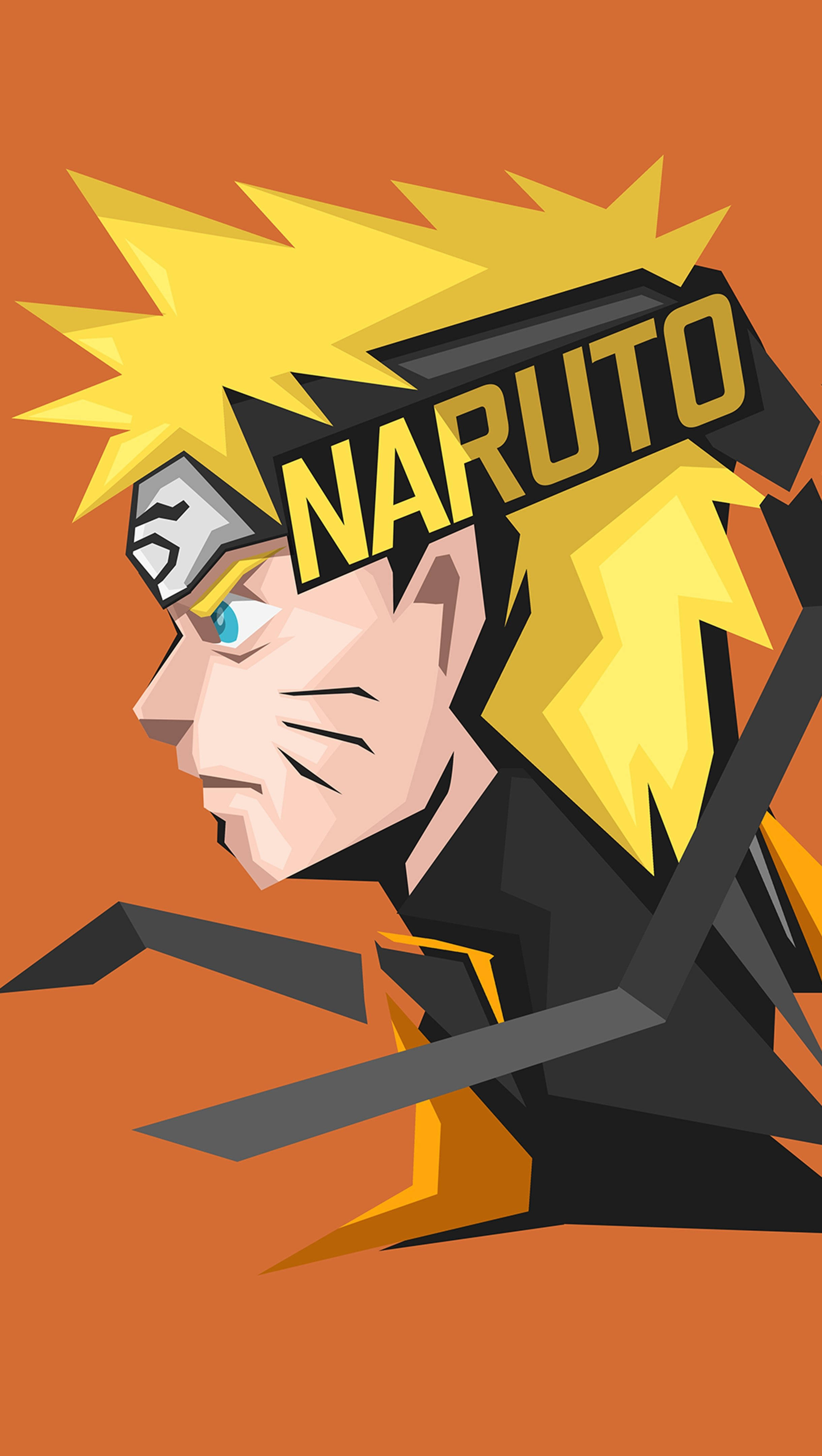 Πλαϊνό Προφίλ Uzumaki Naruto Mobile 4K Ταπετσαρία