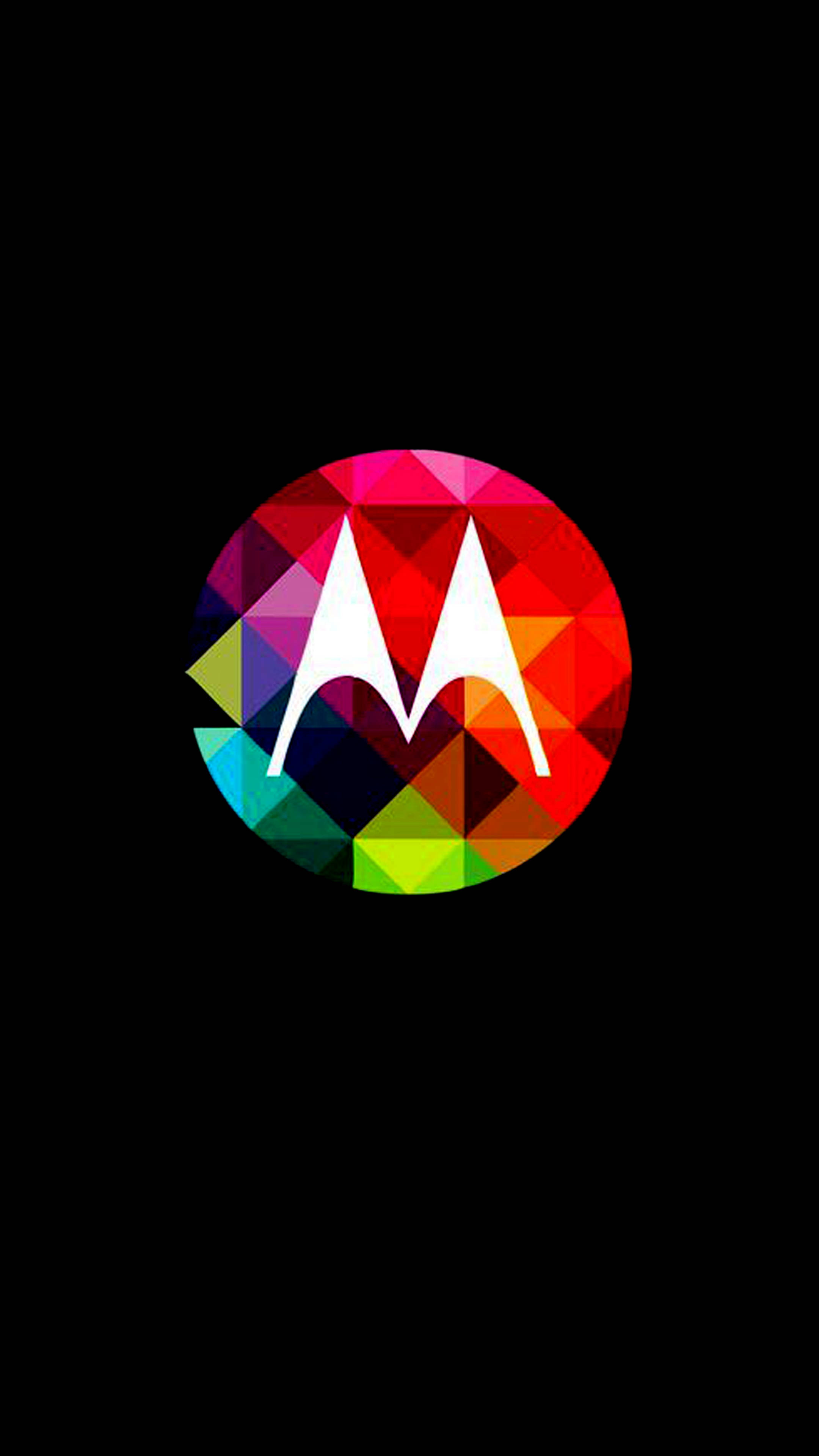 Πολύχρωμο Λογότυπο Motorola Ταπετσαρία