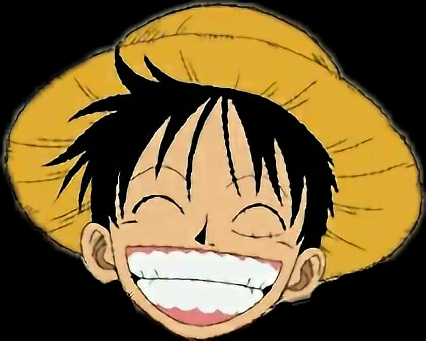 Πορτρέτο του Luffy που γελάει Ταπετσαρία