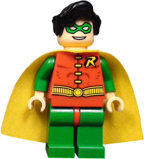 Πορτρέτο Φιγούρας Lego Robin Ταπετσαρία
