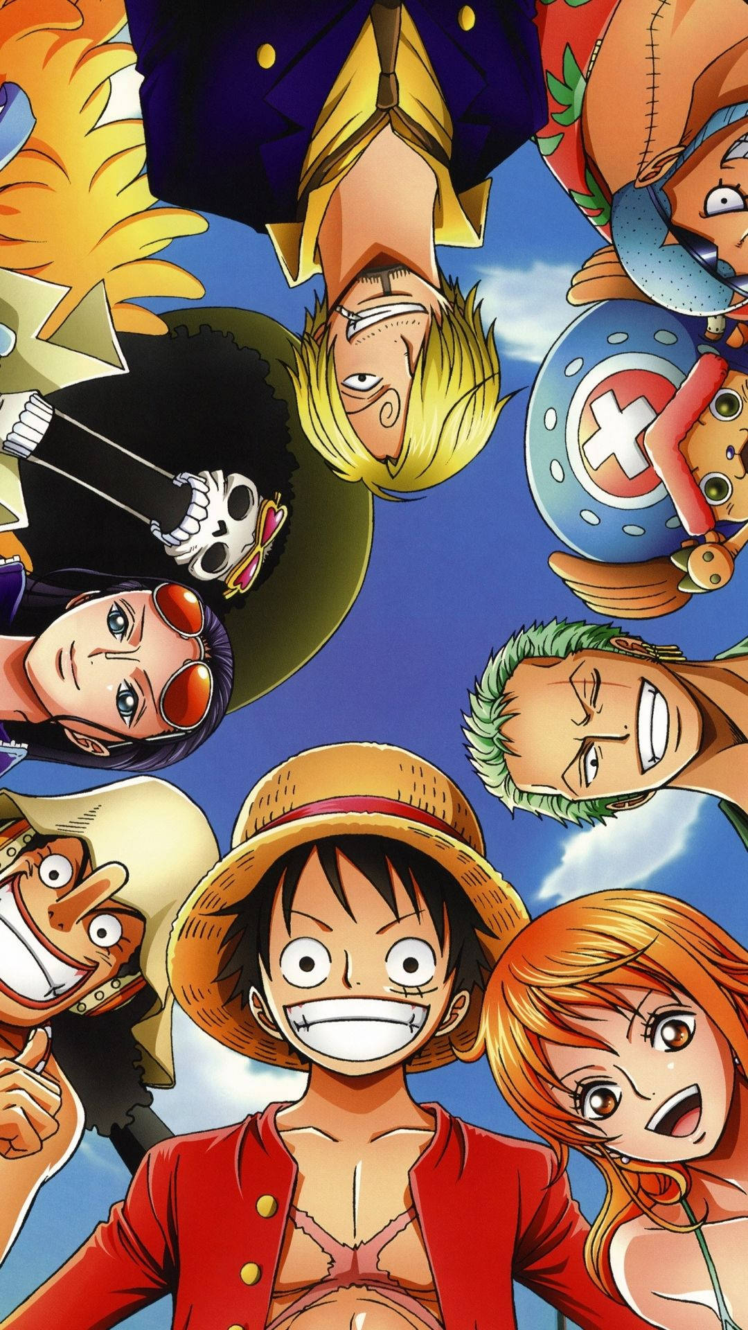 Πορτρέτο Χαρακτήρων One Piece για iPhone Ταπετσαρία