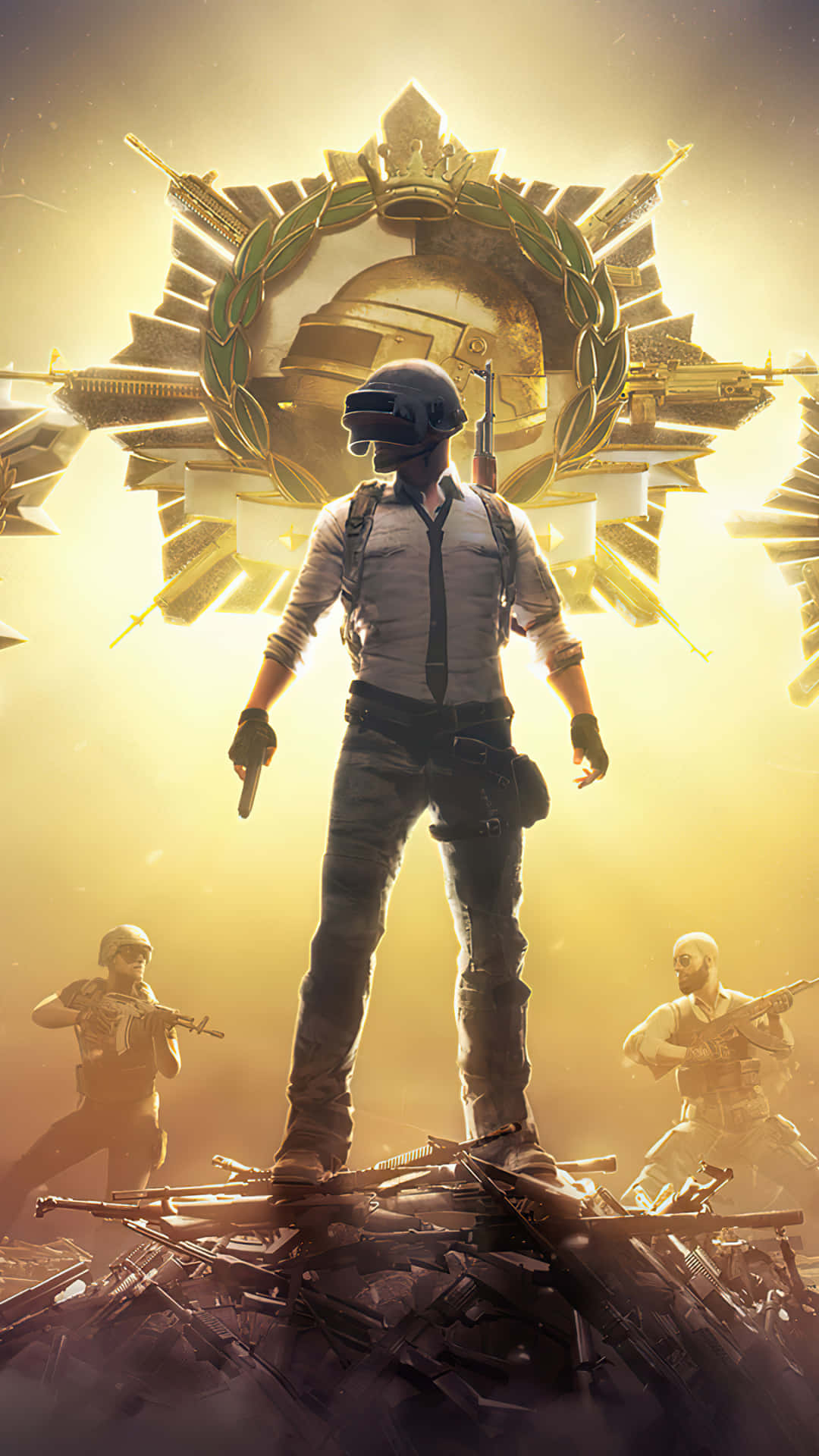 Πορτραίτο Αφίσα Σχέδιο Pixel 3 Playerunknown's Battlegrounds Φόντο Ταπετσαρία