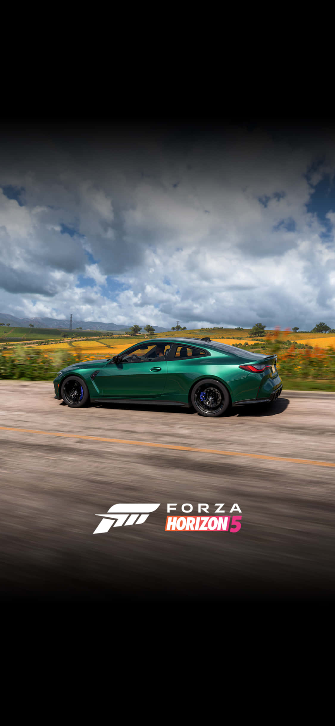 Πράσινο BMW M4 iPhone X Forza Motorsport 7 Φόντο Ταπετσαρία
