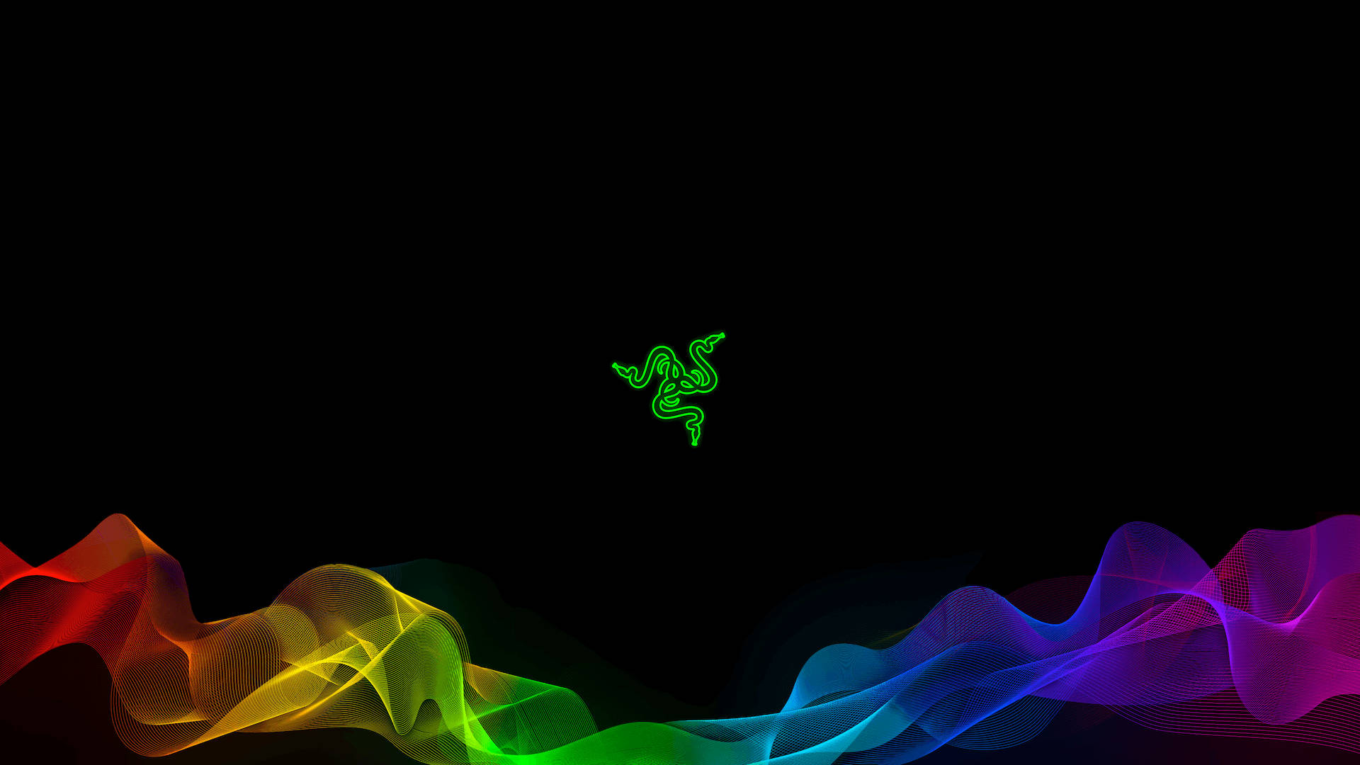 Πράσινο Razer RGB 4K Ταπετσαρία