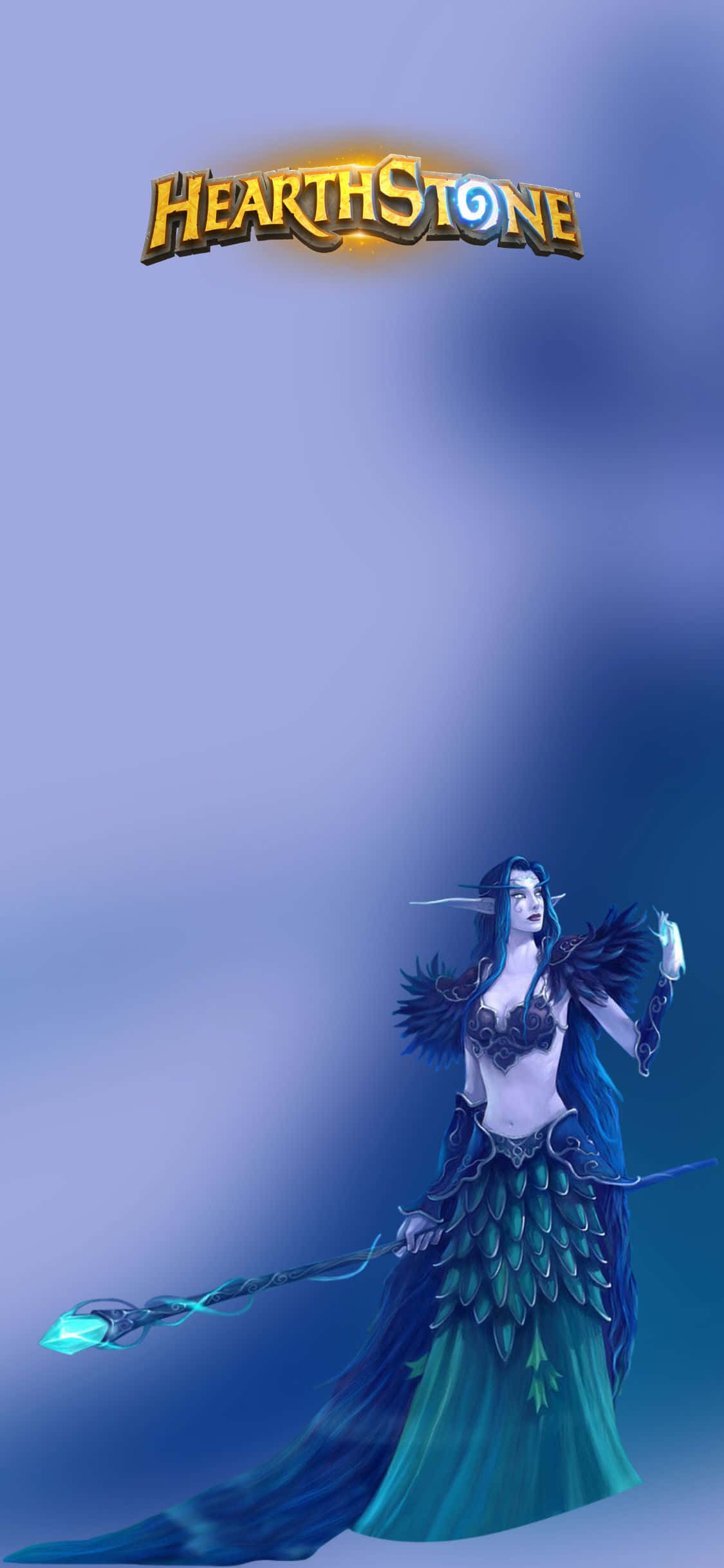 Πράσινο Νυχτερινό Ξωτικό iPhone XS Hearthstone Φόντο Ταπετσαρία