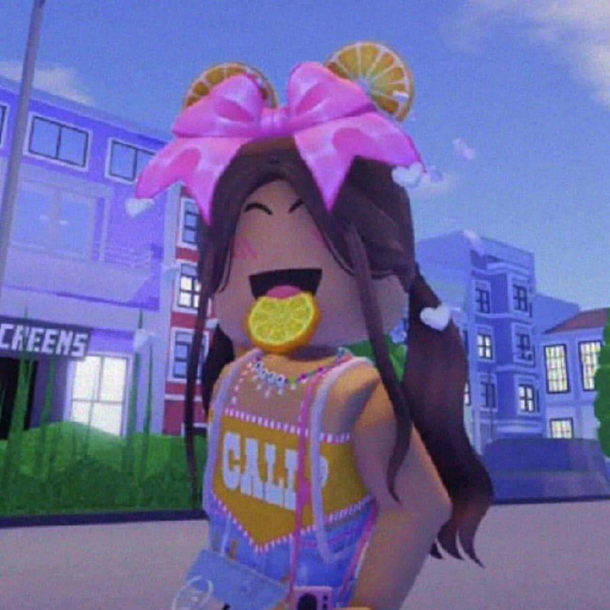 Προφίλ Preppy Κορίτσι από την Καλιφόρνια σε Στυλ Roblox Ταπετσαρία