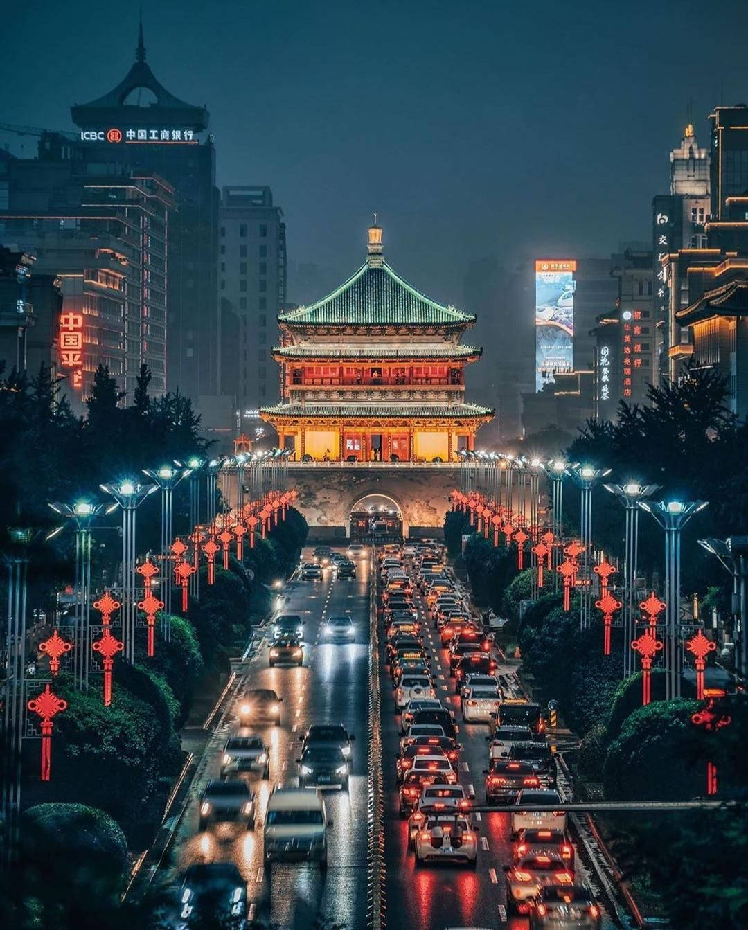 Πύργος Τυμπάνου του Xi'an Ταπετσαρία