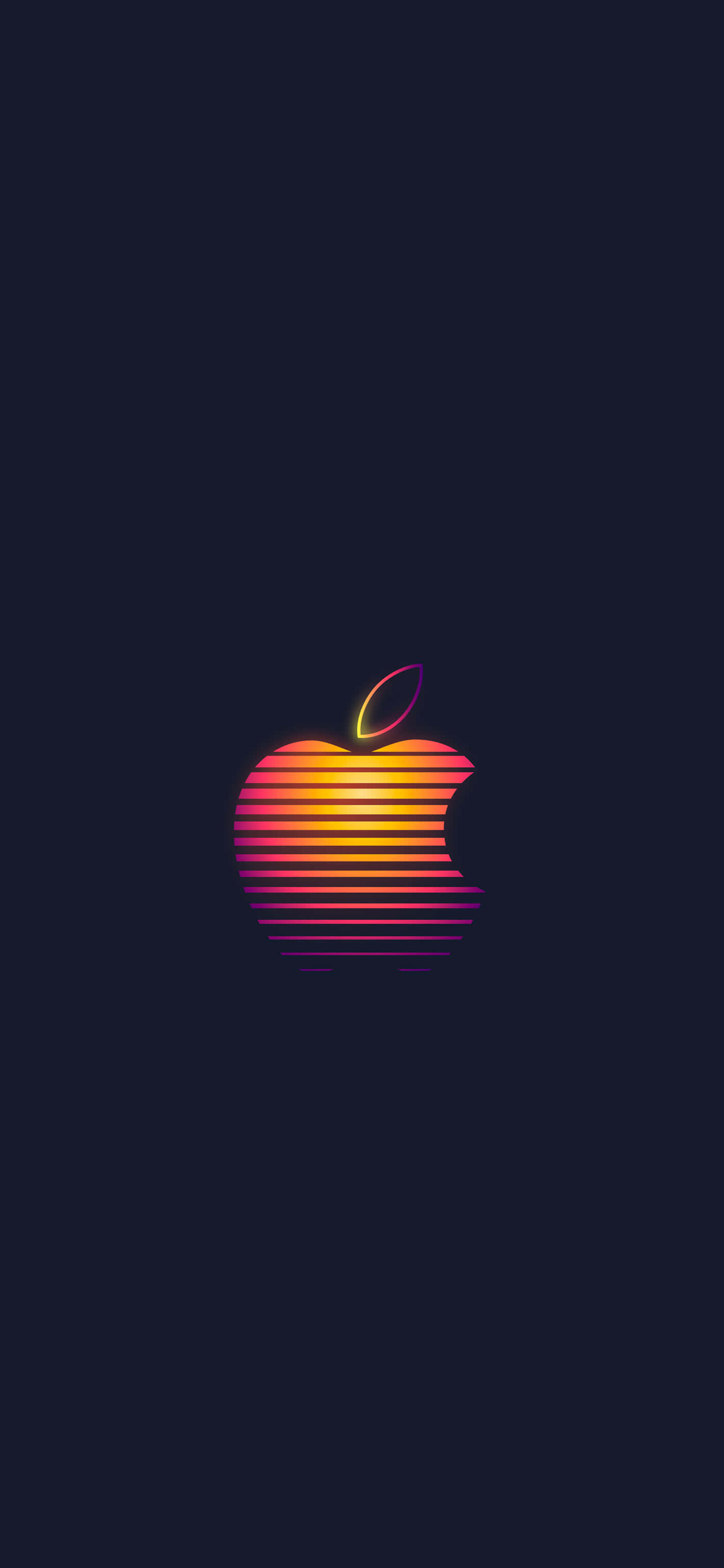 Ρετρό Λογότυπο Apple Ταπετσαρία