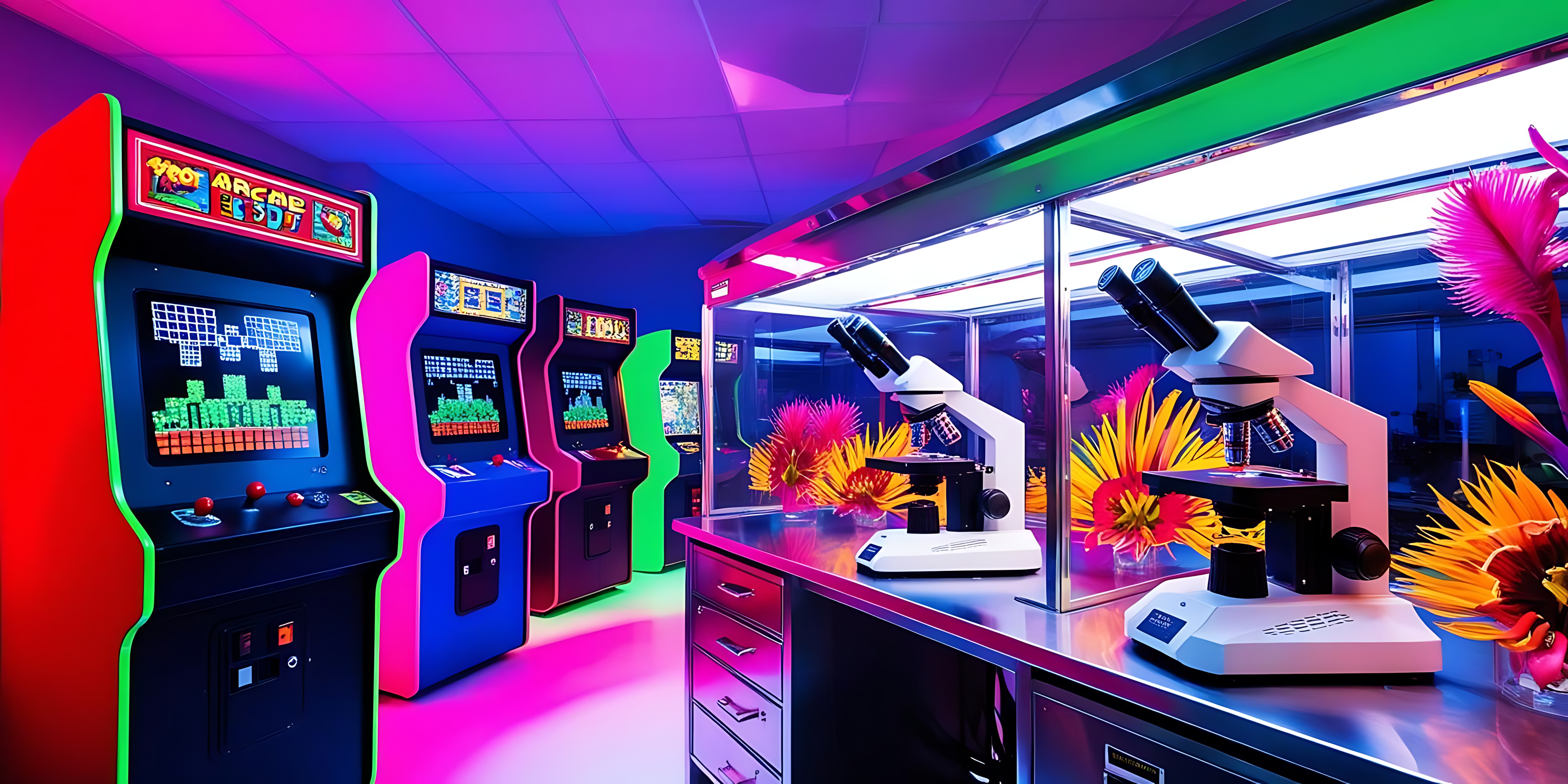 Ρετρό μηχανές arcade Ταπετσαρία
