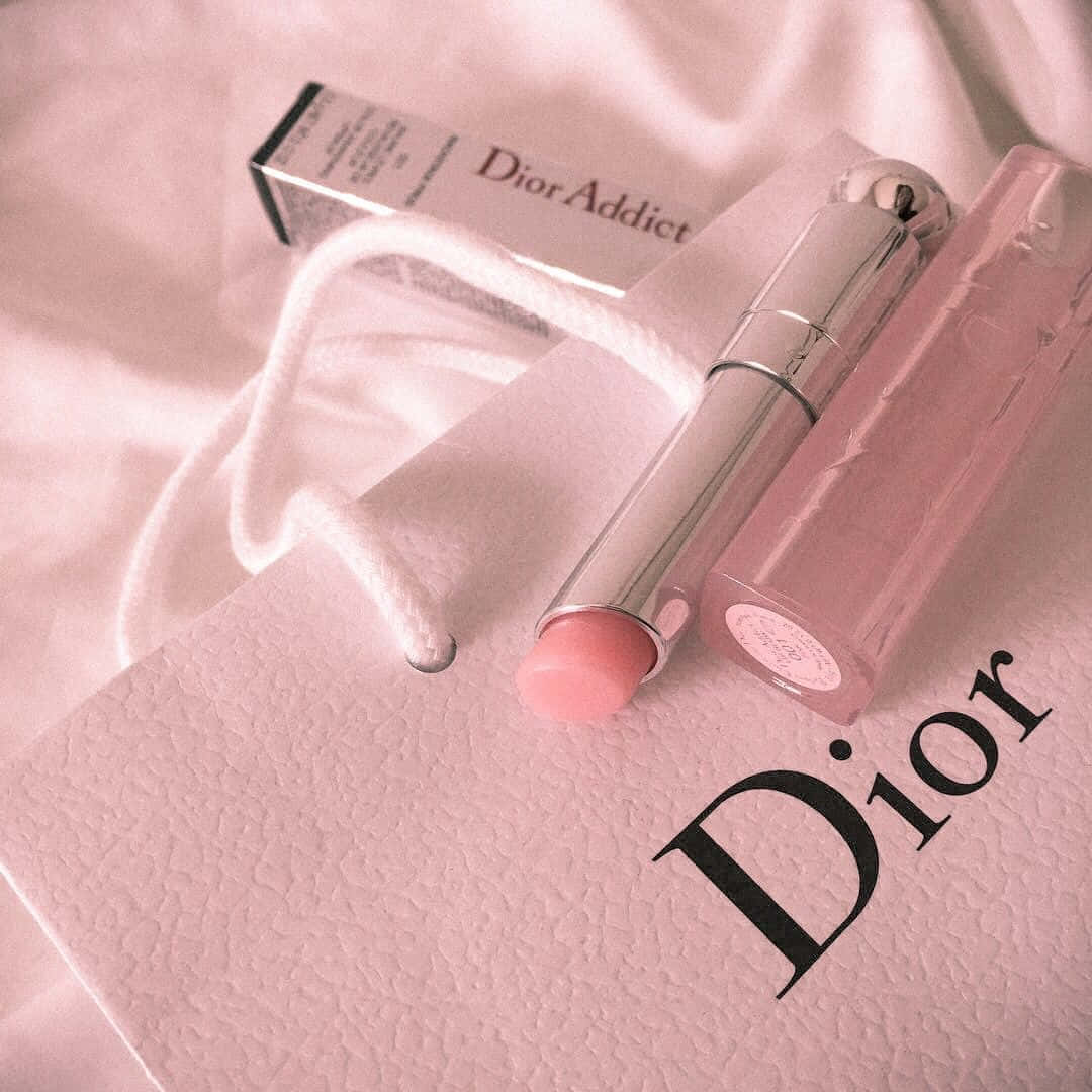 Ροζ Αισθητική Dior Καλλυντικά Εικόνα Ταπετσαρία