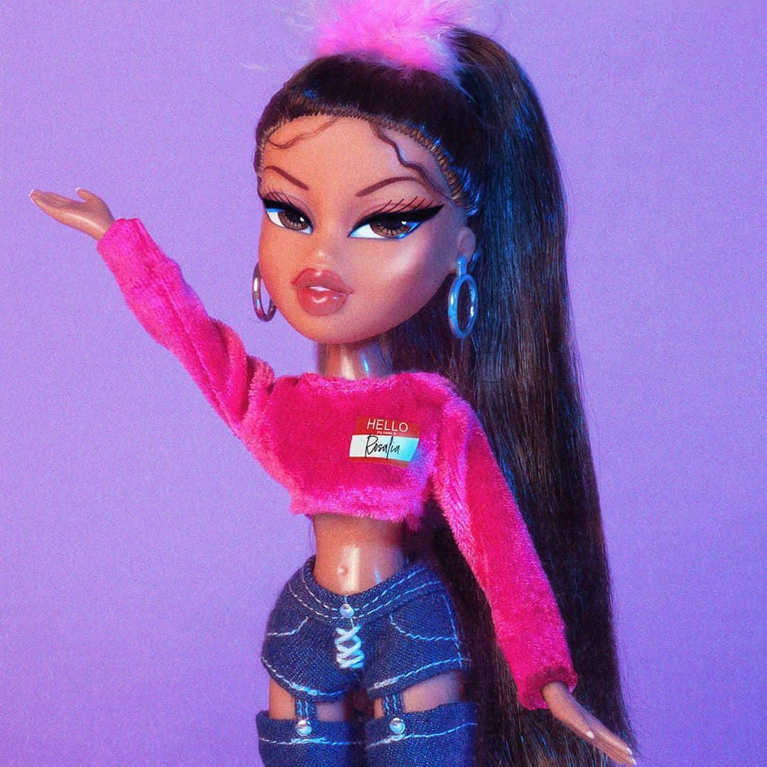 Ροζ Αισθητική Κούκλα Bratz Sasha Ταπετσαρία