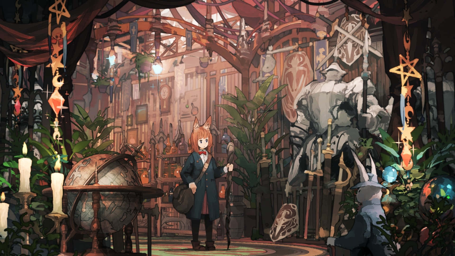 Σαγηνευτική Αισθητική του Anime Background Ταπετσαρία