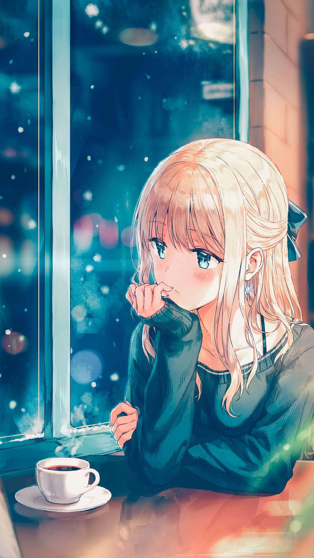 Σαγηνευτικό Anime Τοπίο: Μαγικός Κόσμος Φαντασίας Ταπετσαρία