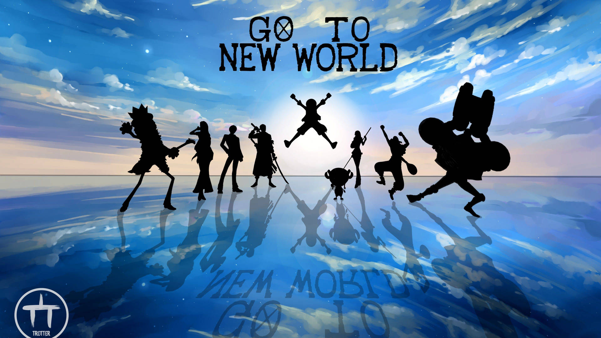 One Piece Go To New World ταπετσαρία. — One Piece Ταπετσαρία