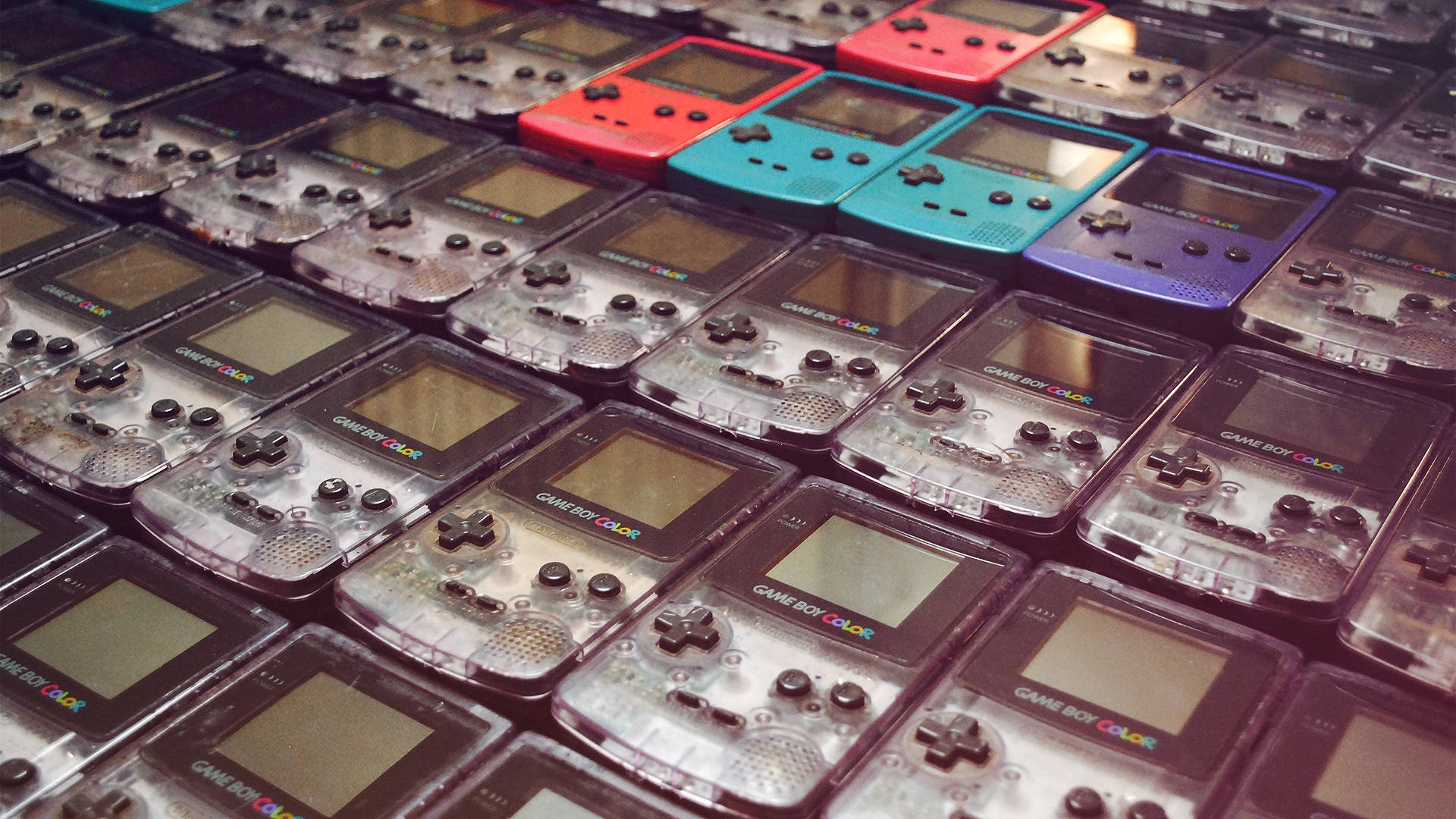 Σειρές από μοντέλα Game Boy Color Ταπετσαρία