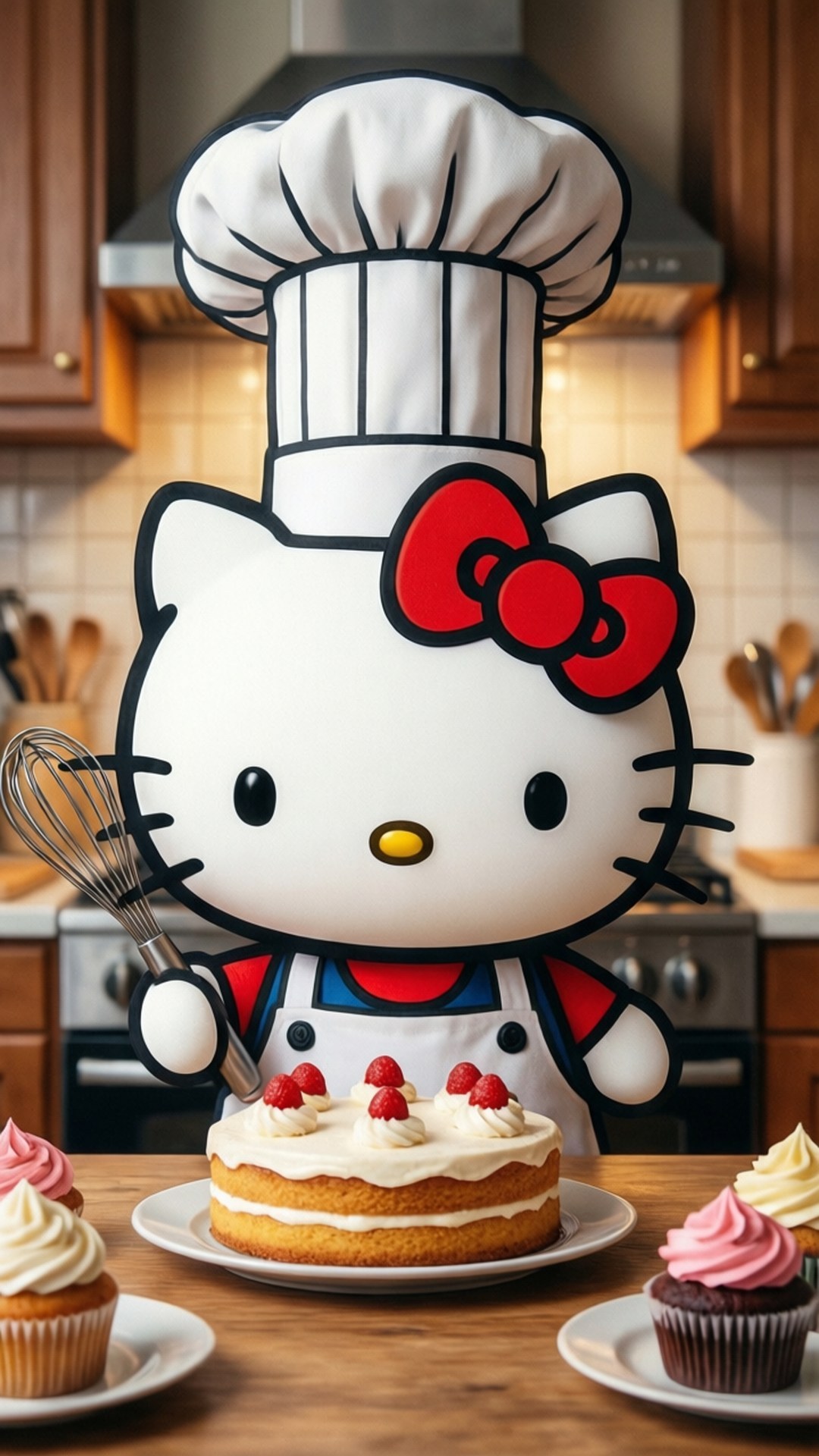 Σεφ Hello Kitty Ταπετσαρία