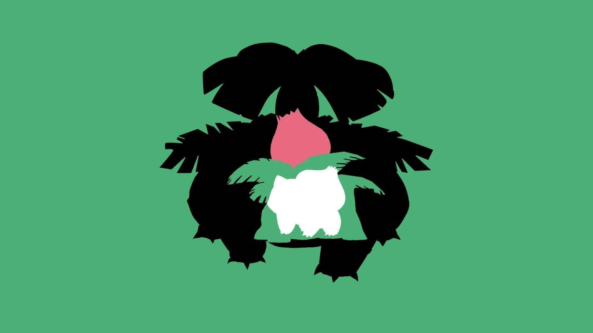 Σιλουέτα Bulbasaur, Ivysaur και Venusaur Ταπετσαρία