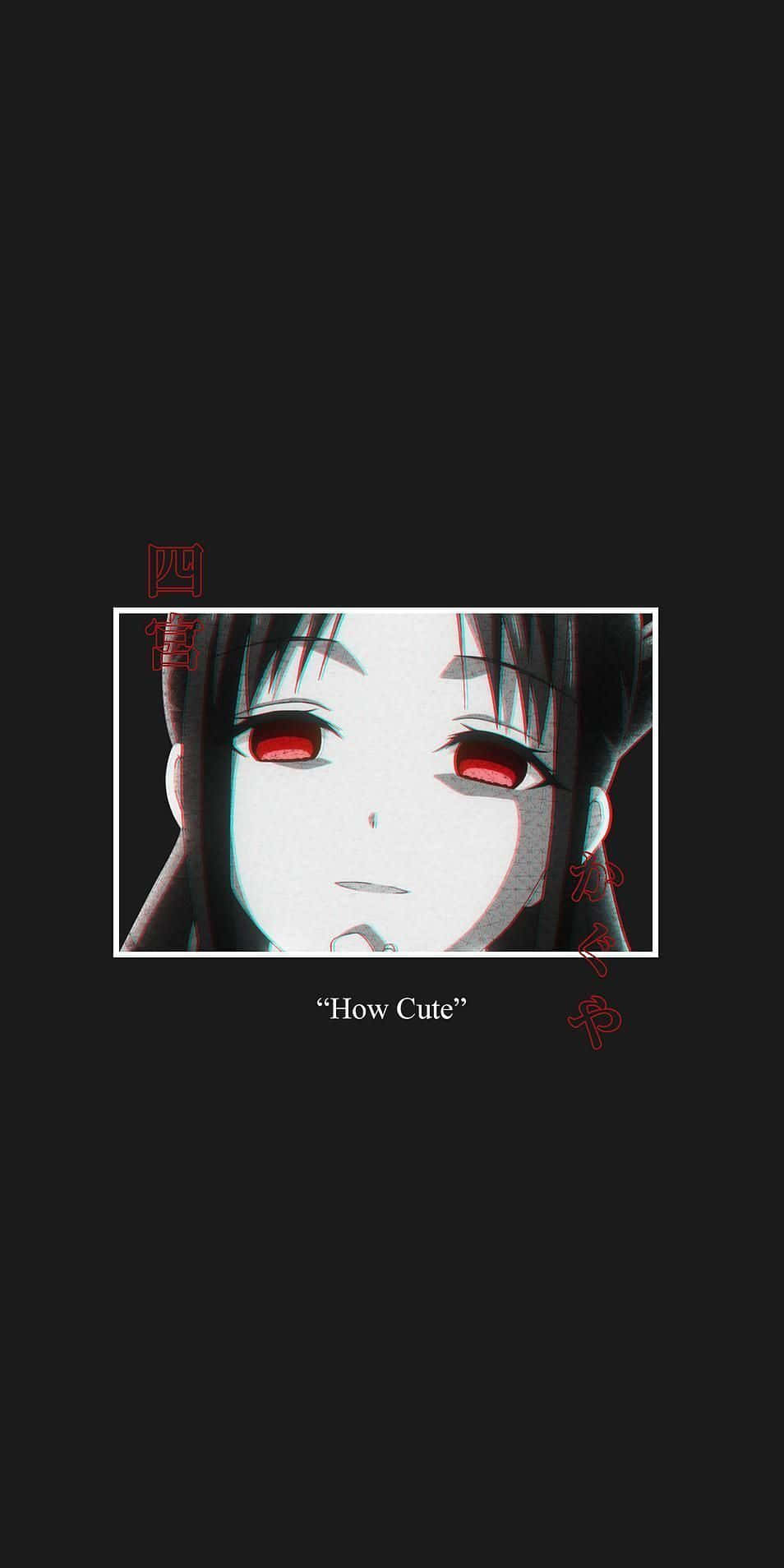 Σκοτεινή Αισθητική Anime Kaguya Shinomiya — Σκοτεινό Ταπετσαρία