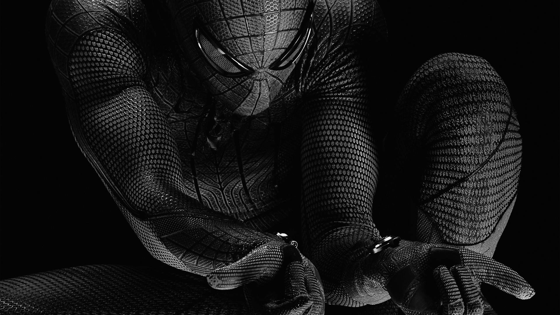 Σκοτεινό Laptop Μαύρο Spider Man — Σκοτεινό Ταπετσαρία