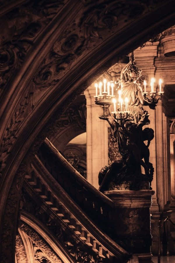 Σκούρο Ακαδημαϊκό φόντο Ταπετσαρία