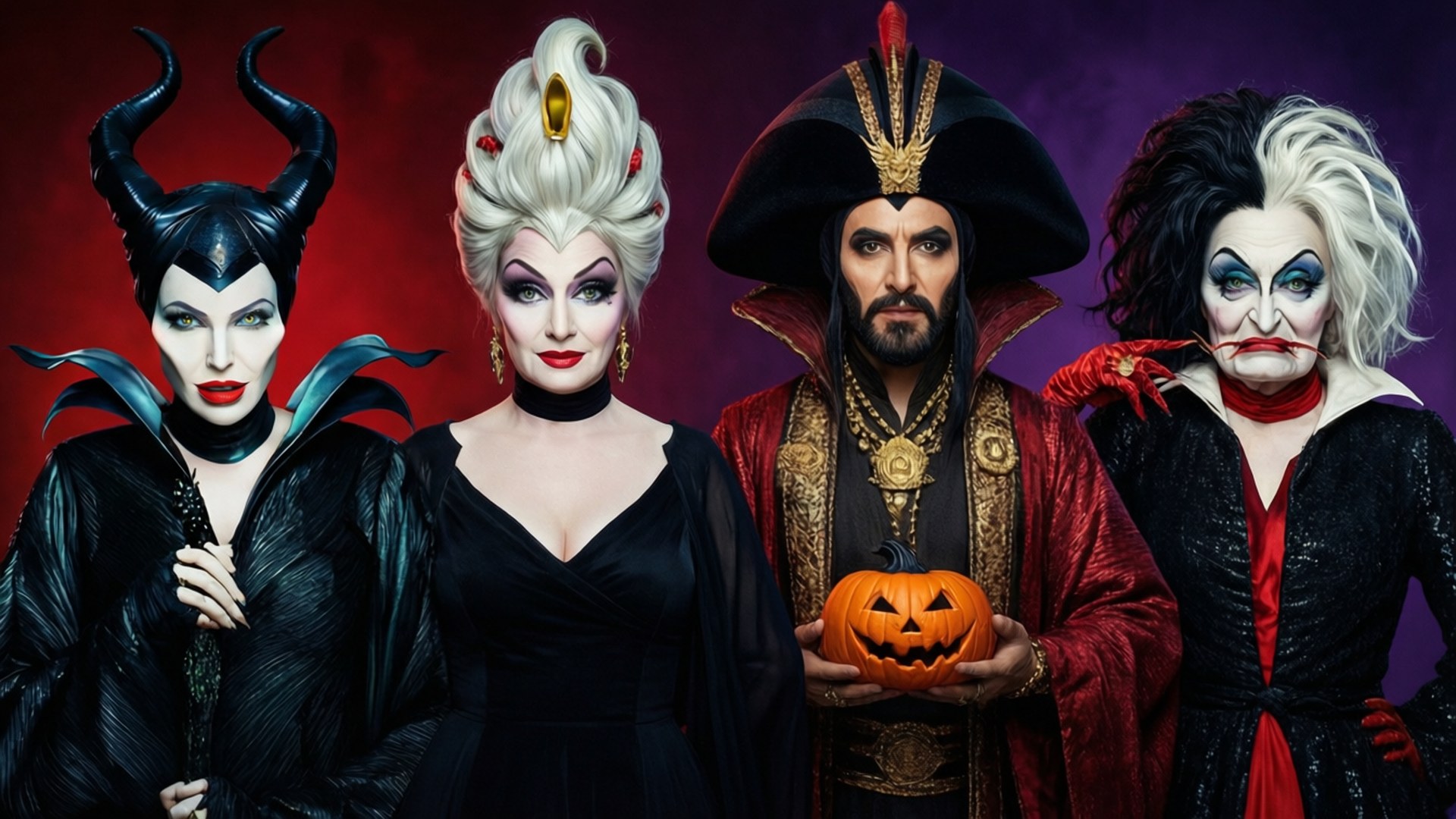 Συγκέντρωση Κακών του Halloween Ταπετσαρία