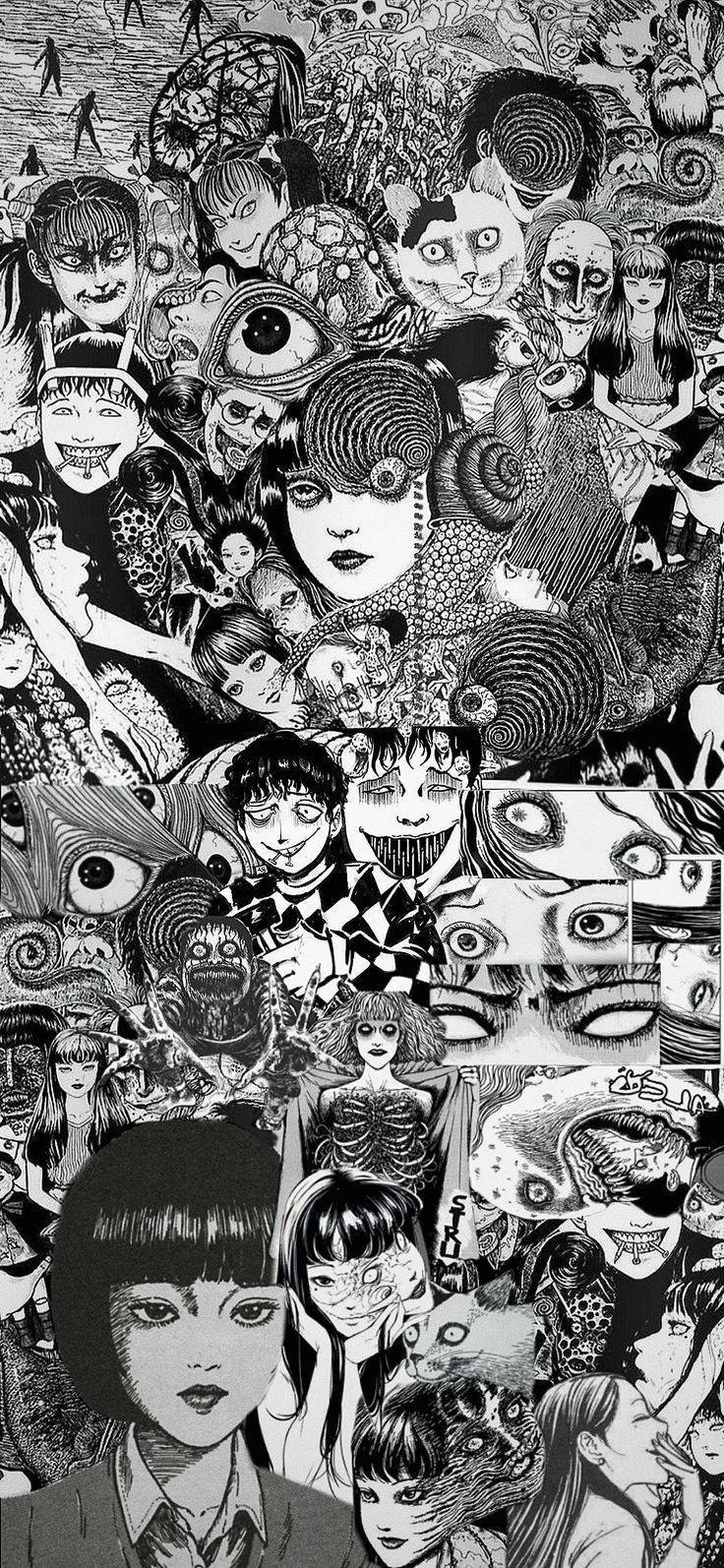 Συλλογή Manga του Junji Ito Ταπετσαρία