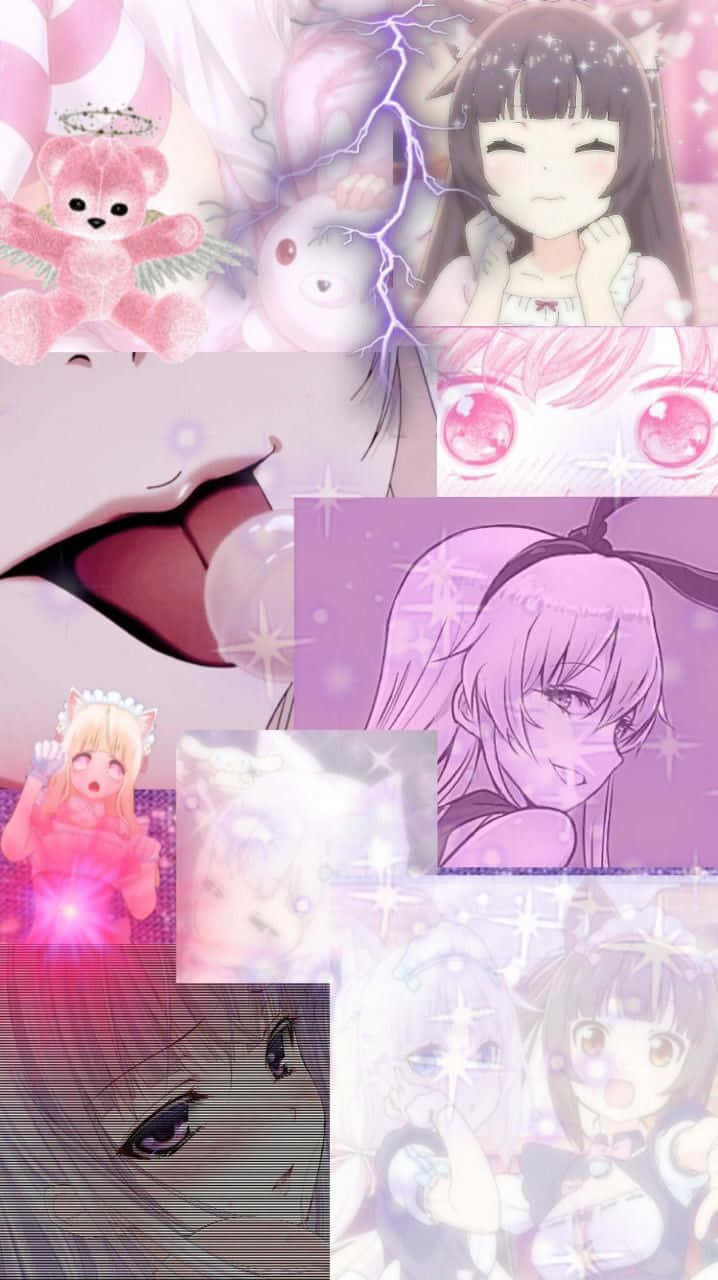 Συλλογή Παστέλ Goth Anime Κοριτσιών Ταπετσαρία