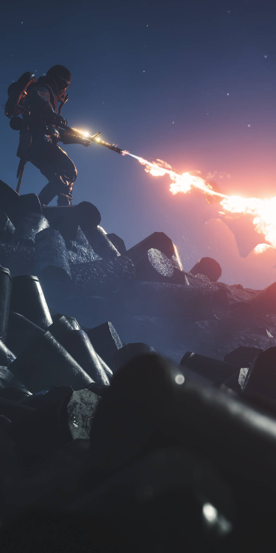 Συναρπαστική δράση με τον Flame Trooper του Battlefield 1 στο κινητό σας. Ταπετσαρία