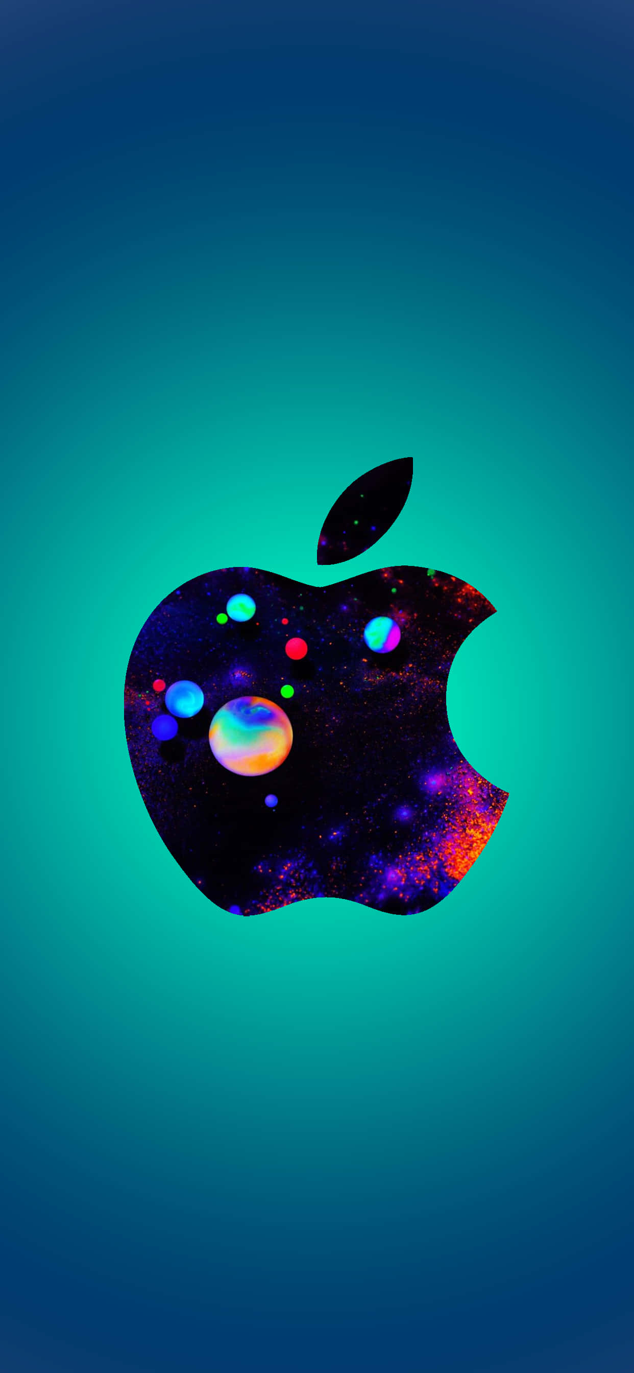 Συναρπαστικό Πολύχρωμο Bokeh Apple iPhone HD Ταπετσαρία