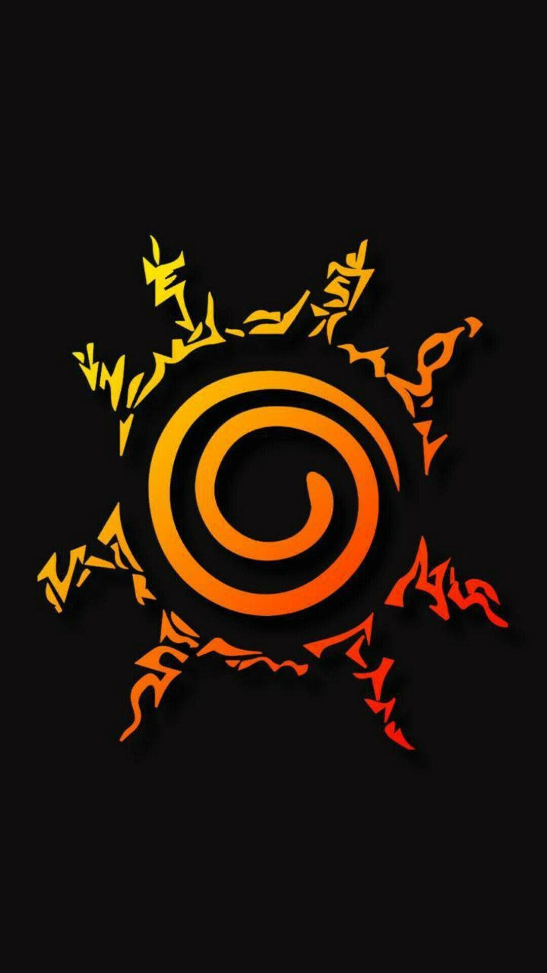 Σύμβολο Naruto που Μοιάζει με Ήλιο Ταπετσαρία