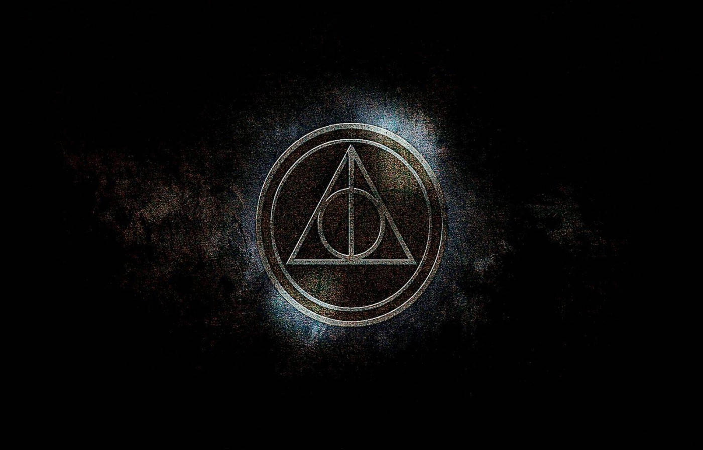 Σύμβολο των Ιερών Κειμηλίων Harry Potter iPad Ταπετσαρία
