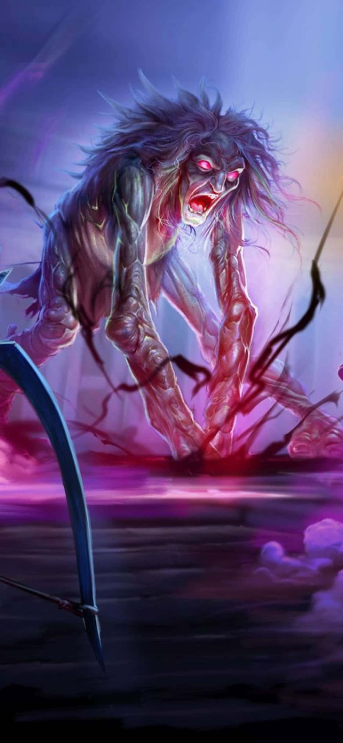 Τέρας Σε iPhone X Runescape Oldschool Φόντο Ταπετσαρία