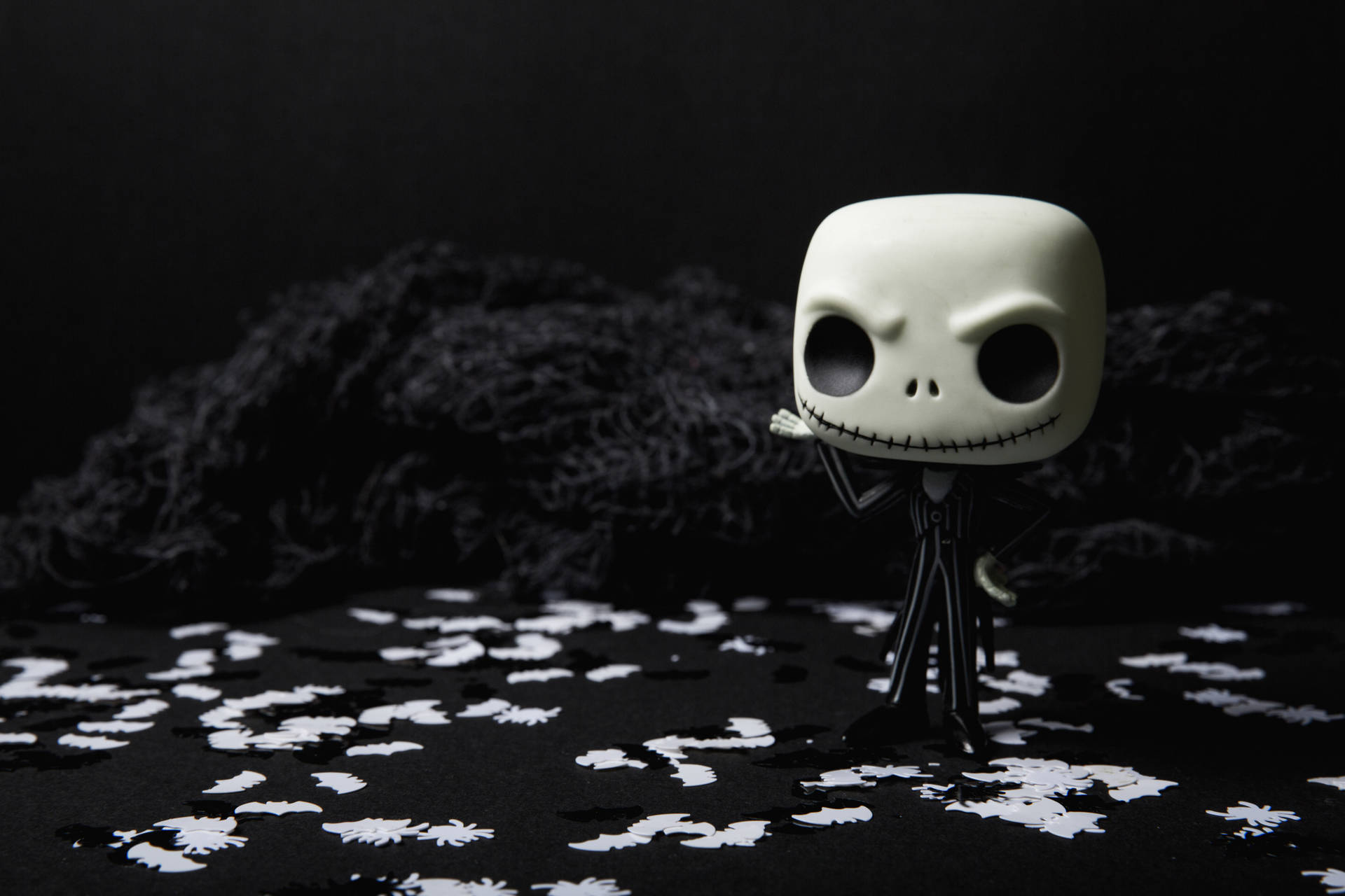 Τέχνη Funko Halloween για Φορητό Υπολογιστή — Νύχτα πριν τα Χριστούγεννα GIF Ταπετσαρία