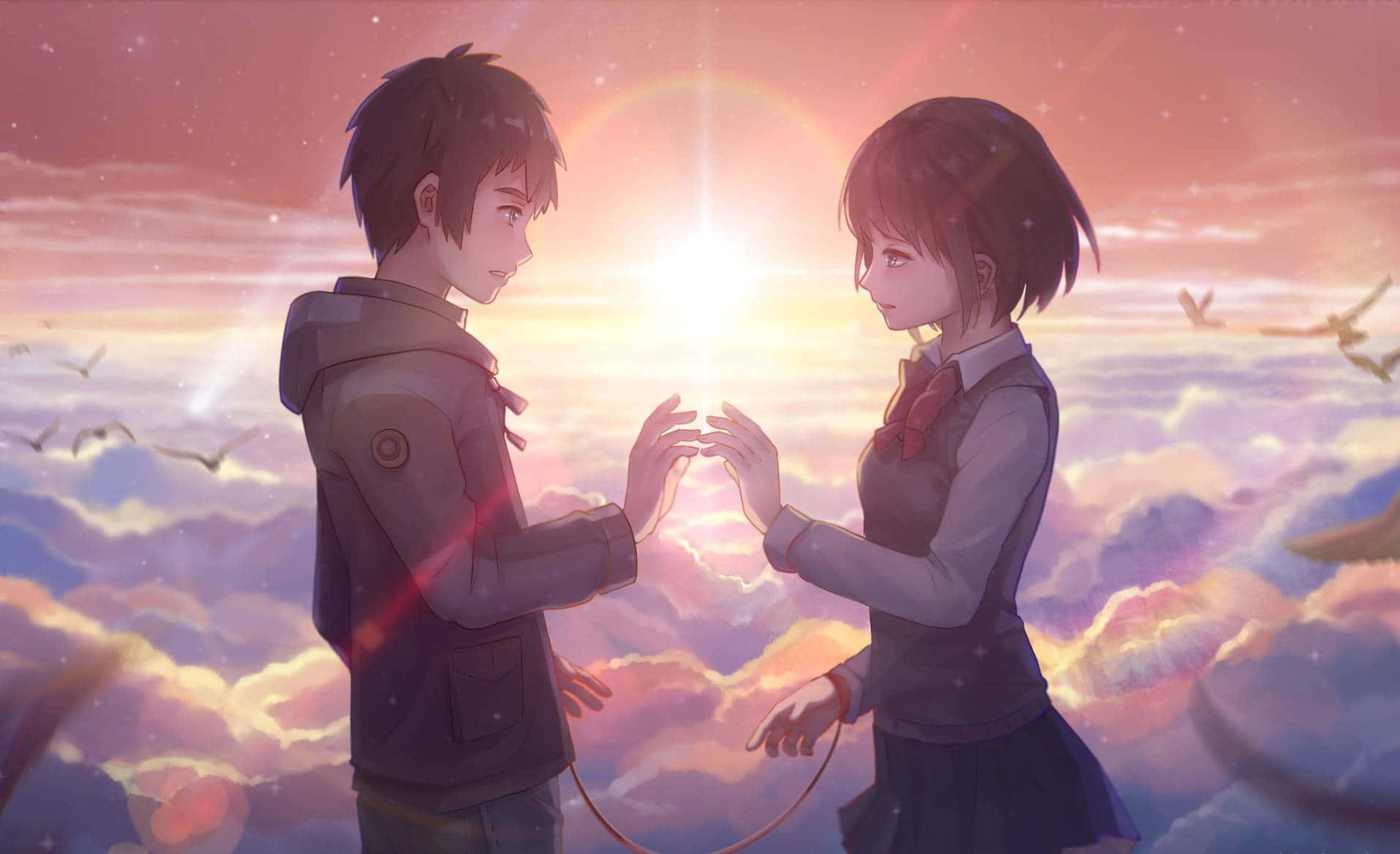 Ταίριασμα Anime Your Name Λυκόφως Ταπετσαρία
