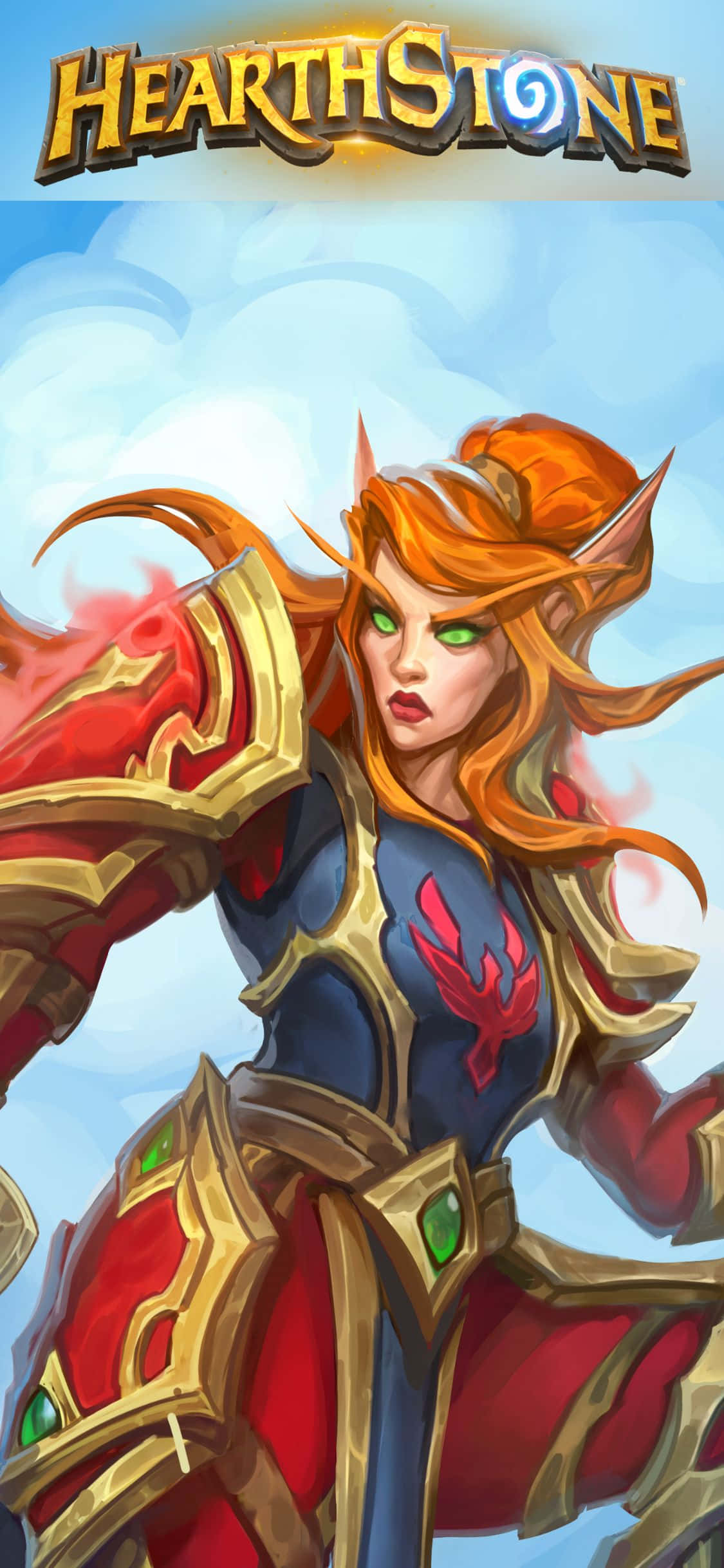 Skin Lady Liadrin iPhone XS Hearthstone Φόντο Ταπετσαρία