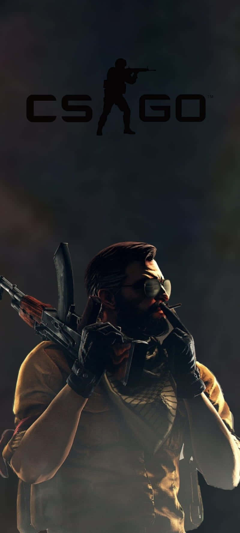 Φόντο Pixel 3 Counter-strike Global Offensive με Πούρο Ταπετσαρία