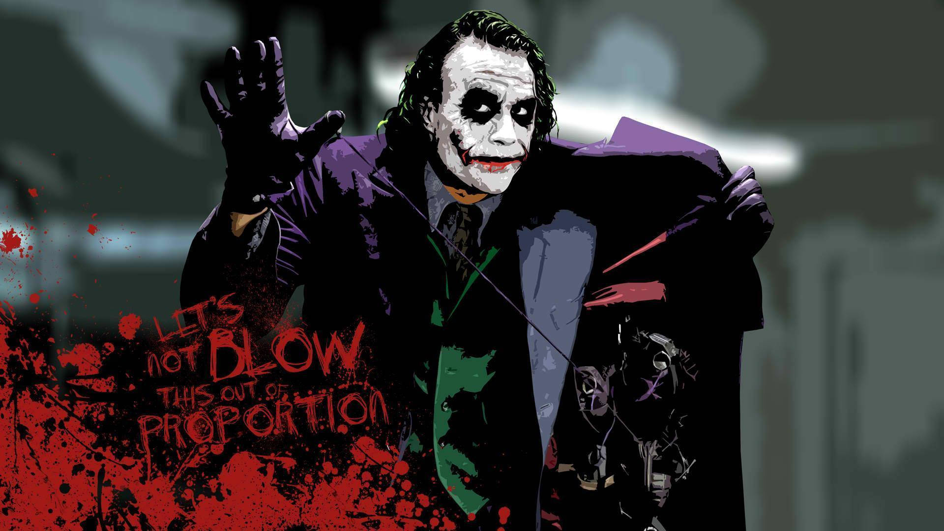 Ταπετσαρία Τζόκερ Ανατινάζει Πράγματα — Joker Ταπετσαρία