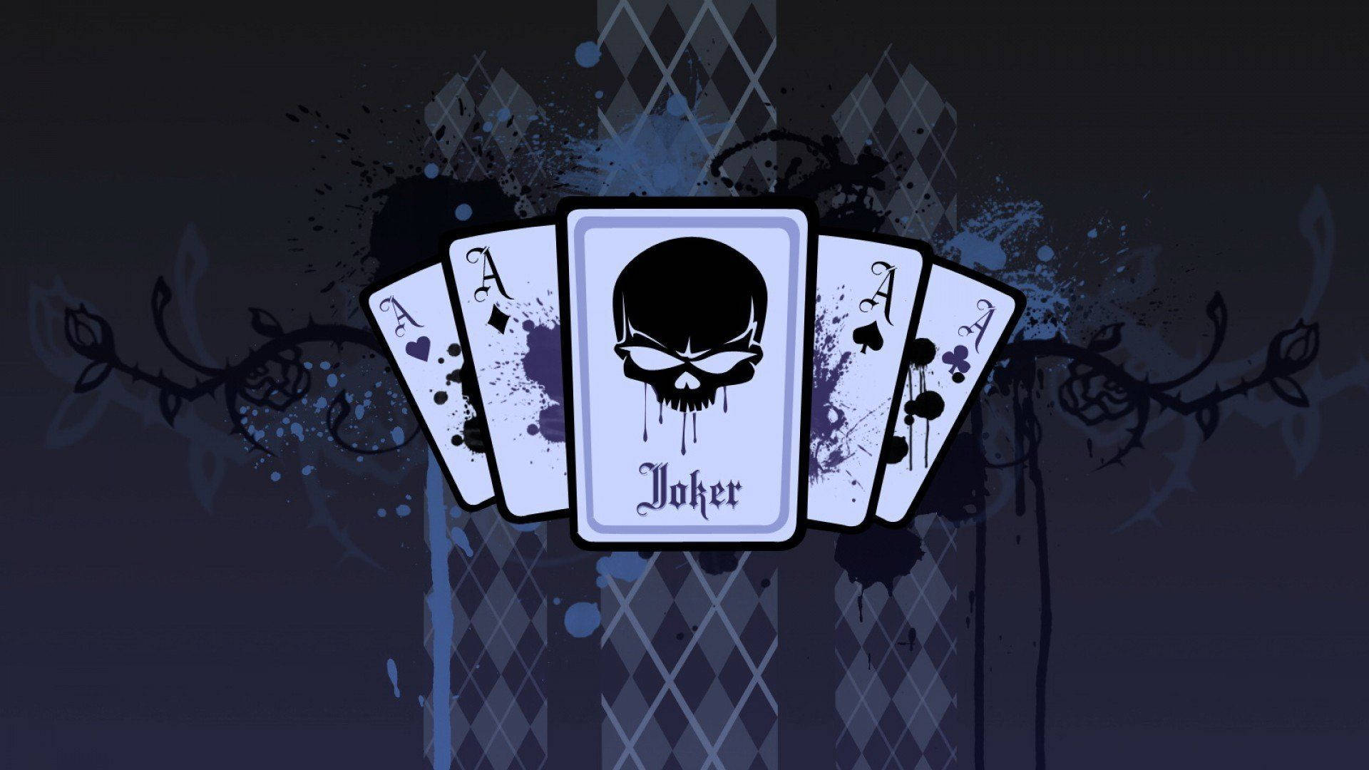 Ταπετσαρία Ψηφιακής Τέχνης Κάρτας Τζόκερ — Joker Ταπετσαρία