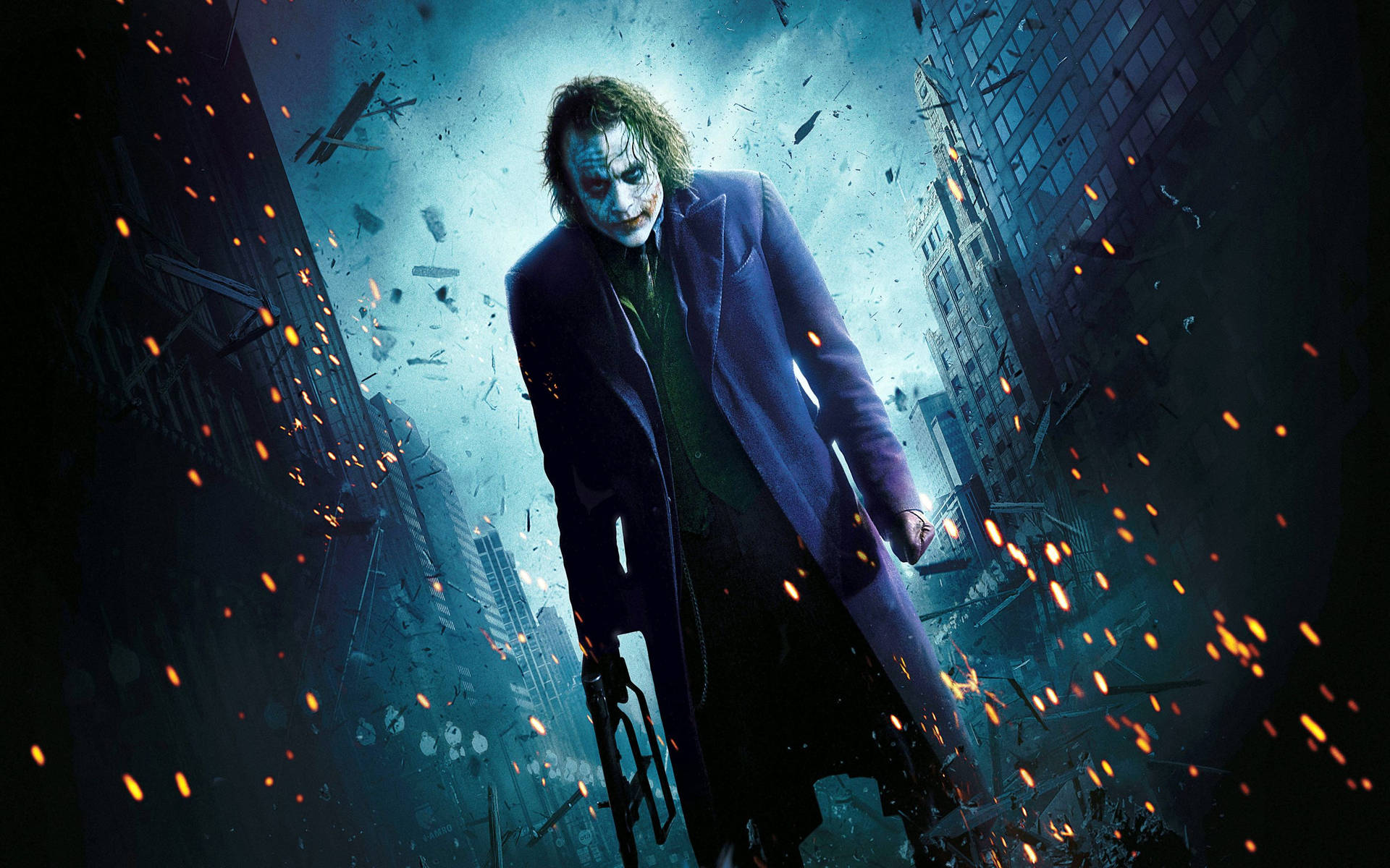 Ταπετσαρία Τζόκερ Καίει το Γκόθαμ — Joker Ταπετσαρία