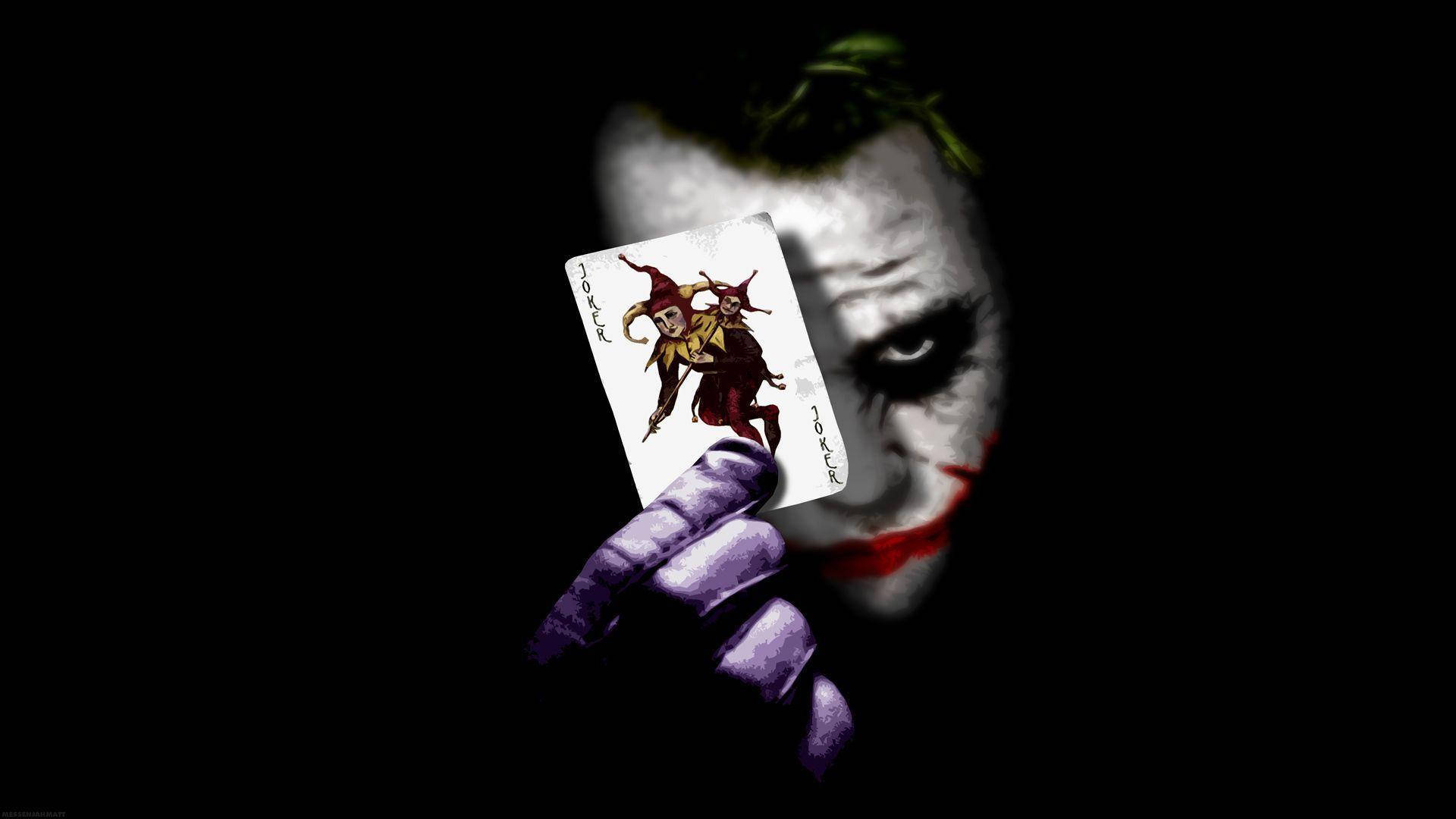 Ταπετσαρία Τζόκερ που Κρατά Χαρτί — Joker Ταπετσαρία