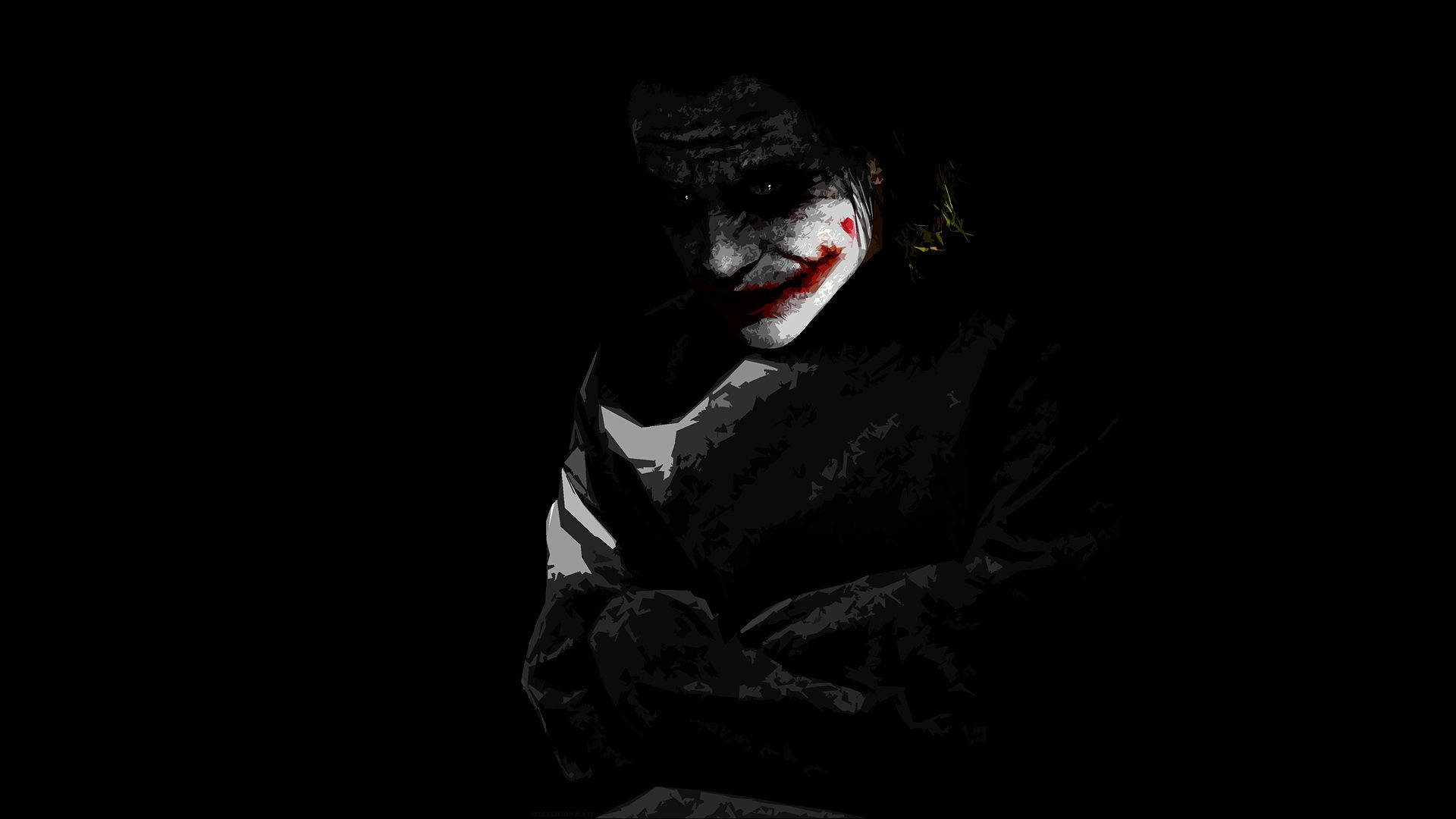 Ταπετσαρία Τζόκερ σε Ζουρλομανδύα — Joker Ταπετσαρία