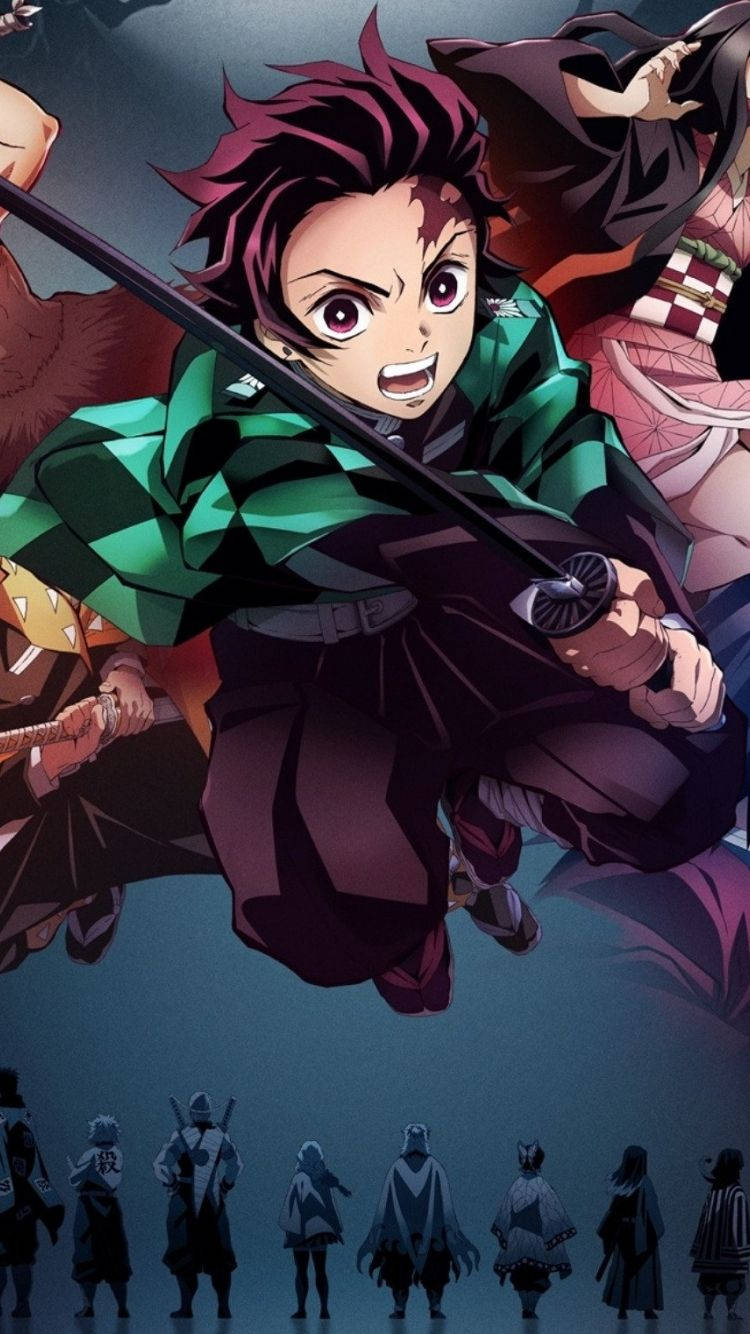 Τηλέφωνο Demon Slayer Hashira Ταπετσαρία