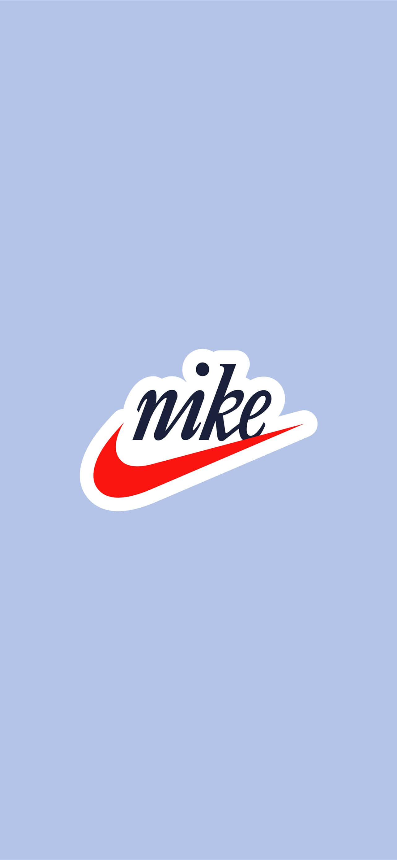 Το εμβληματικό μπλε λογότυπο της Nike Ταπετσαρία
