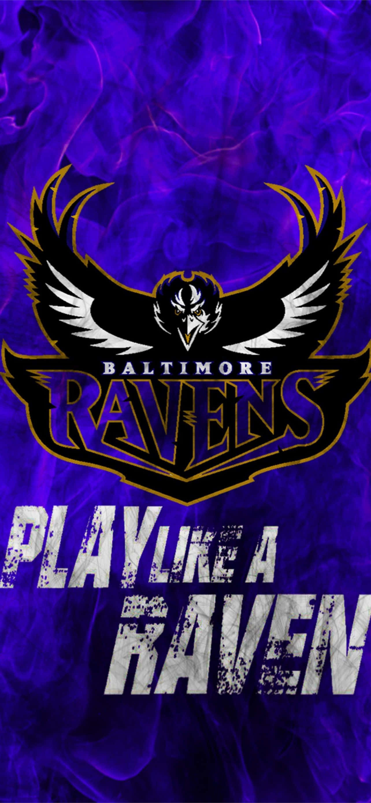 Το επίσημο λογότυπο των Baltimore Ravens, που αντιπροσωπεύει μια πλούσια ιστορία και παράδοση ποδοσφαιρικής μεγαλοσύνης Ταπετσαρία