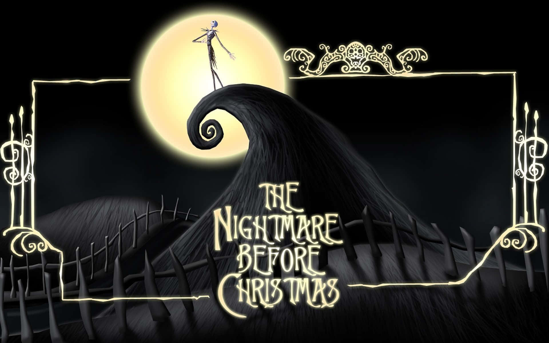 Το Εφιαλτικό Χριστούγεννα του Tim Burton Ταπετσαρία