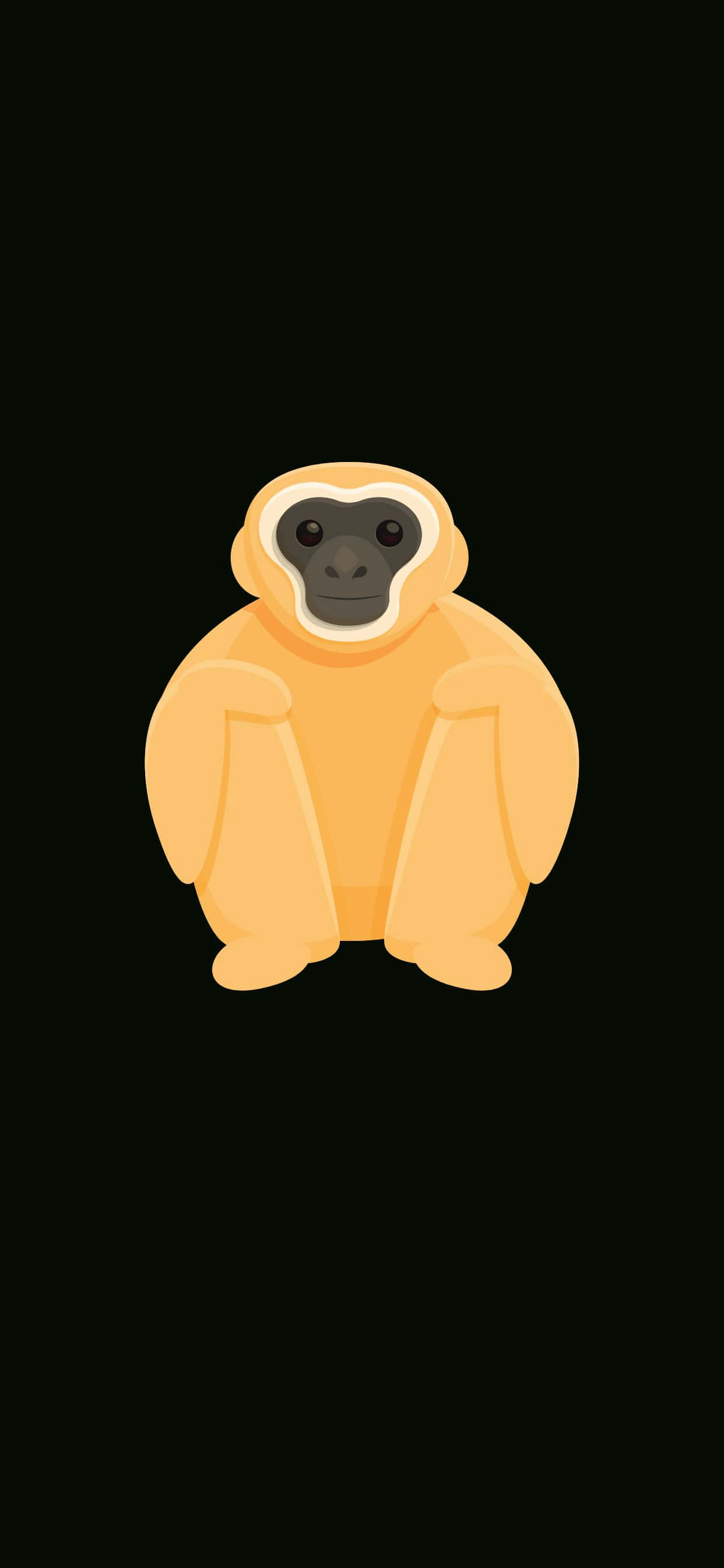 Το Θαυμάσιο iPhone Xs Max Gibbon Ταπετσαρία