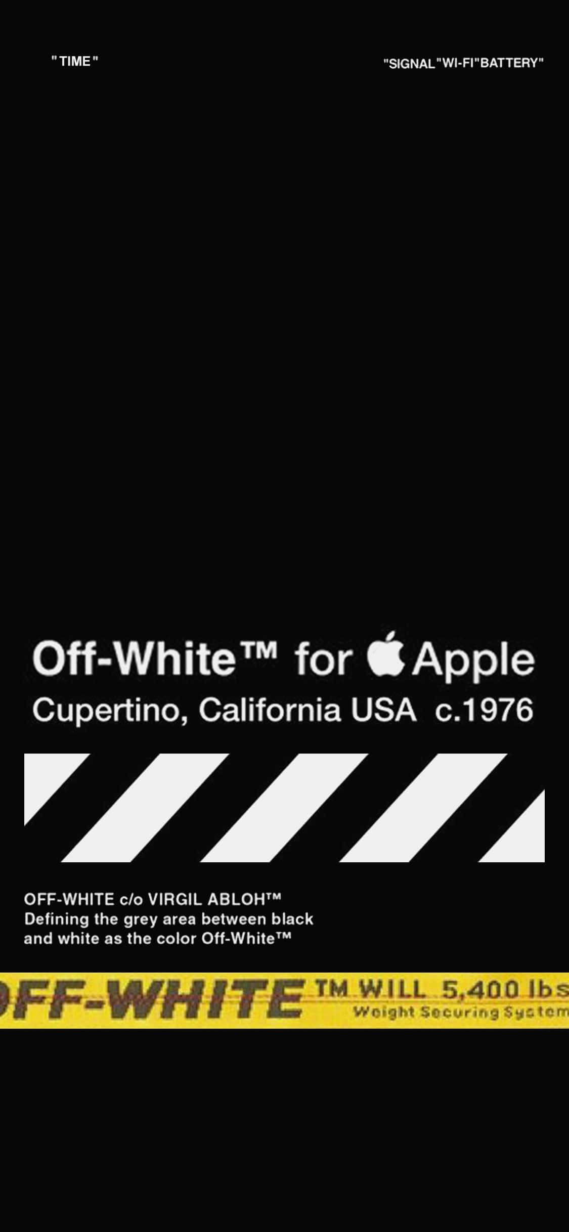Το ολοκαίνουργιο Off White iPhone 11 με τον κομψό και μοντέρνο σχεδιασμό του Ταπετσαρία